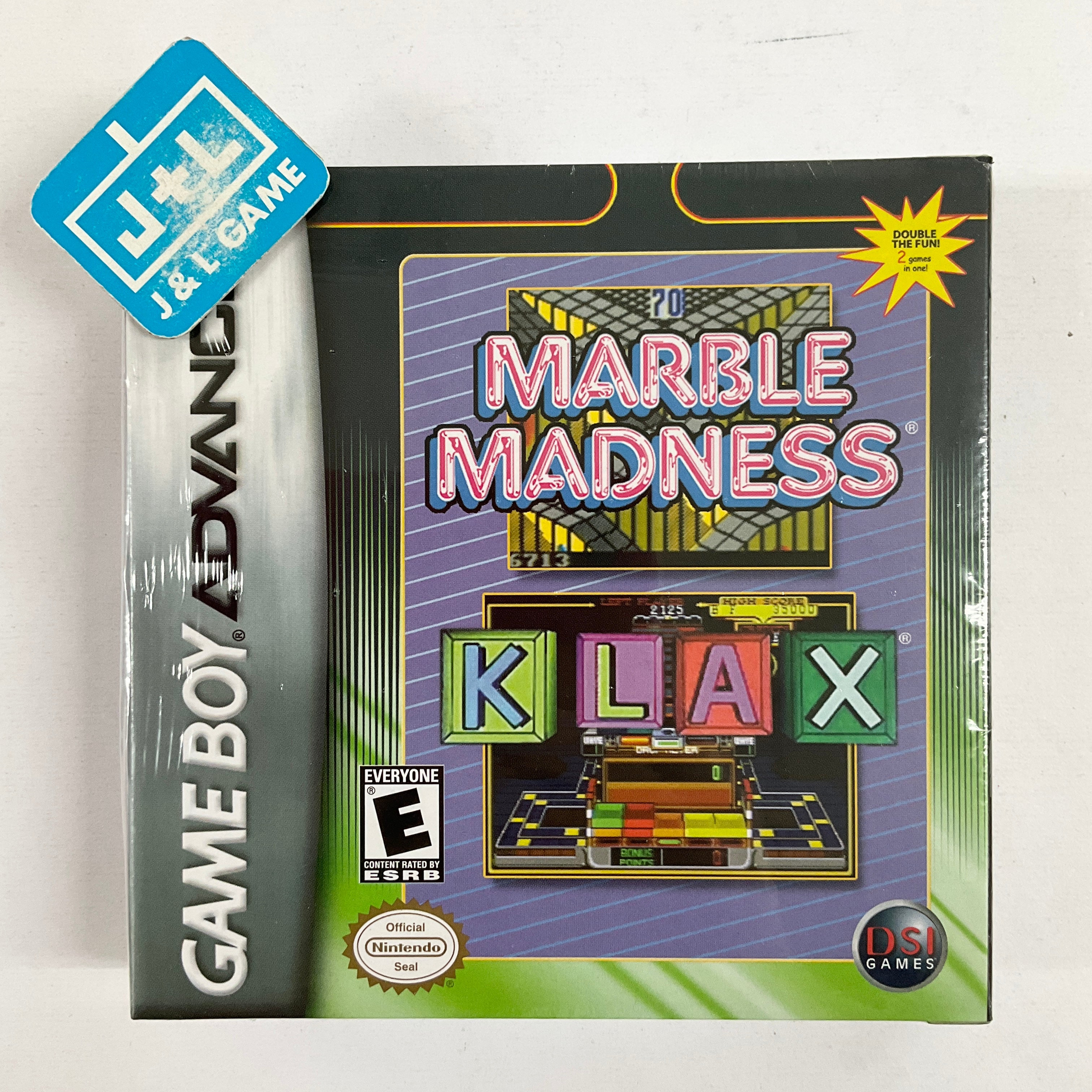 Marble Madness / Klax - (GBA) Game Boy Advance
