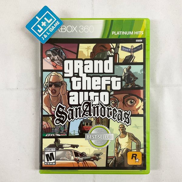 Grand Theft Auto: San Andreas - Platinum Hits (Xbox 360, 2015) for sale  online