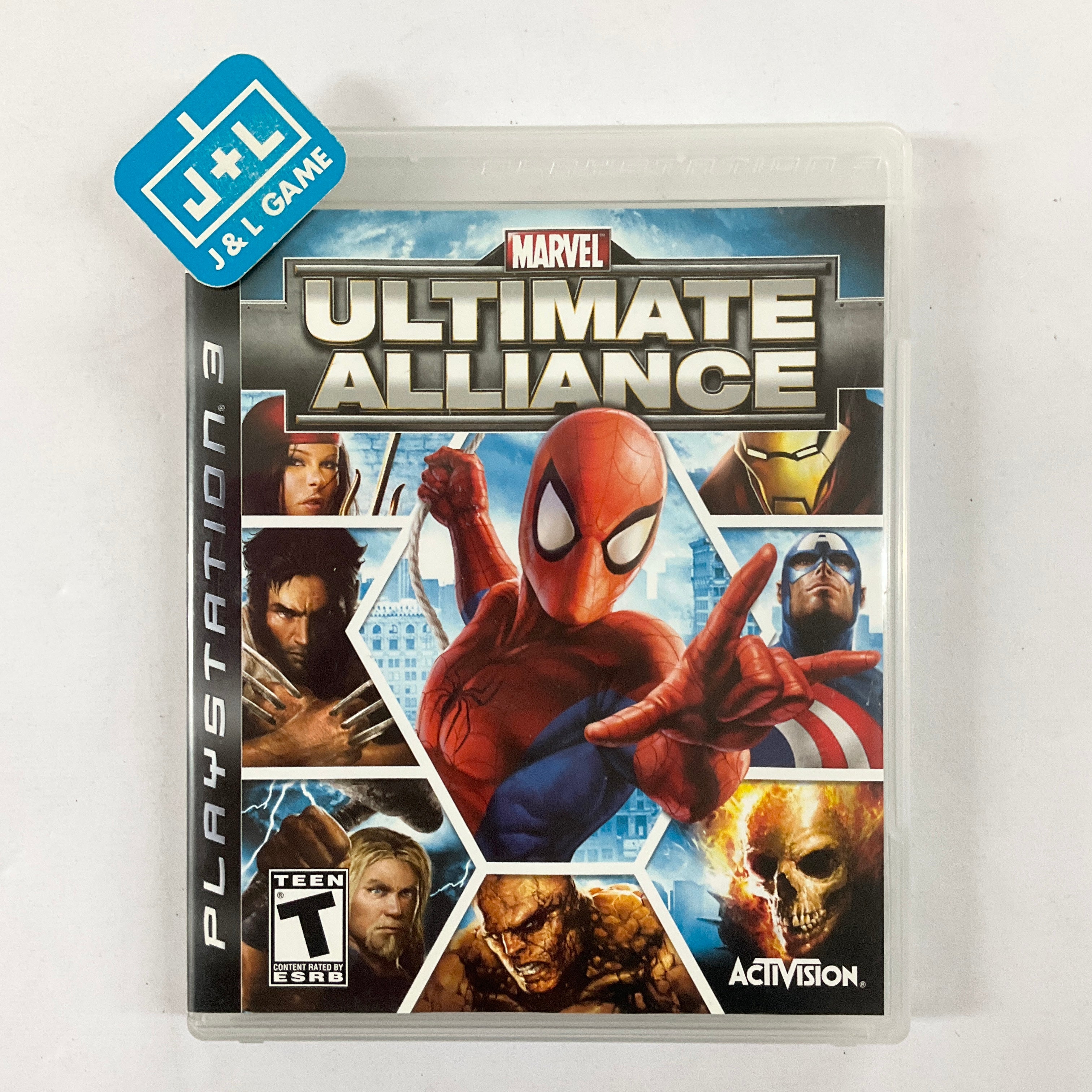 Marvel: Ultimate Alliance - (PS3) PlayStation 3 [Pre-Owned] | J&L Game