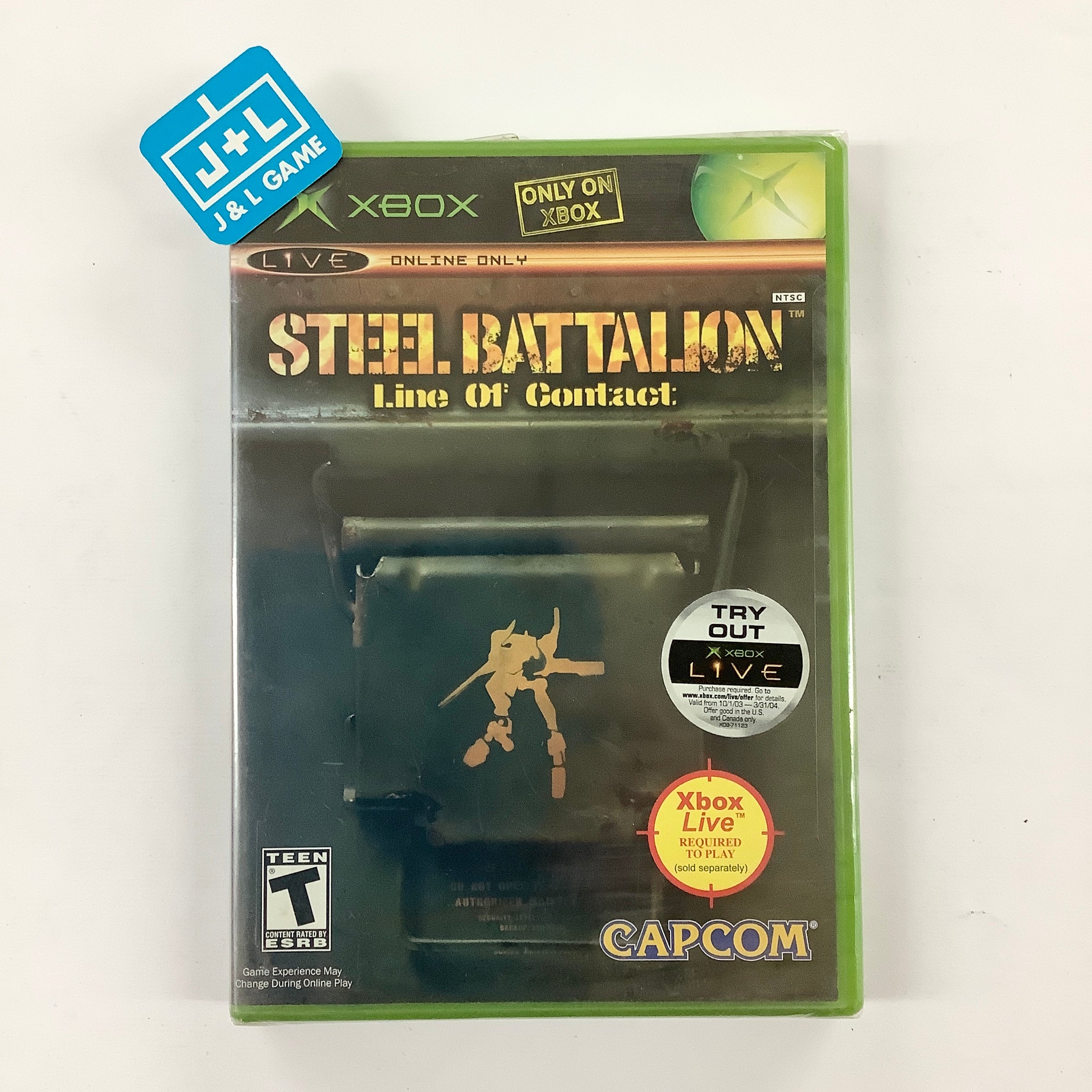 Steel Battalion Game only for popular Xbox Original