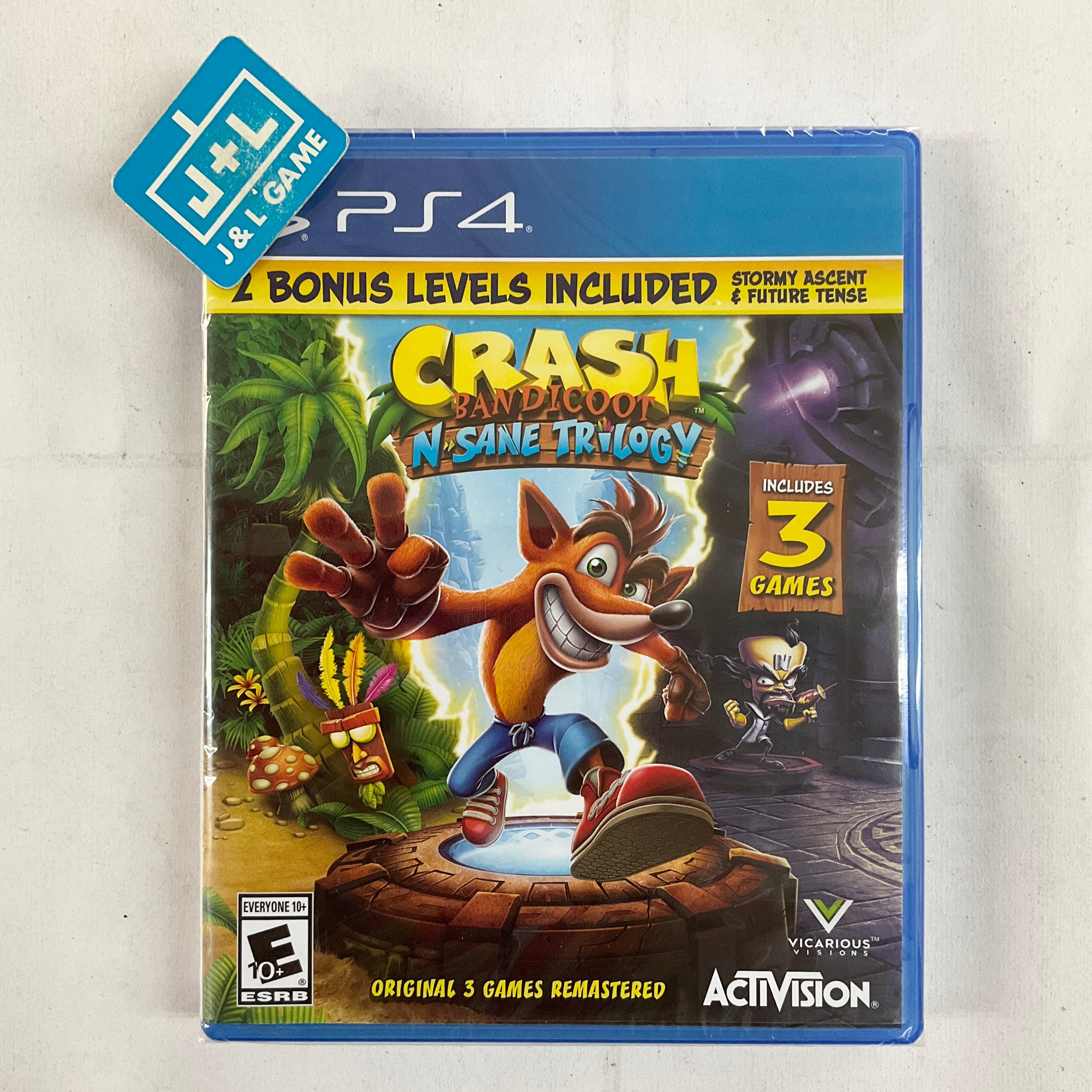 Crash Bandicoot N. Sane Trilogy - (PS4) PlayStation 4 | J&L Game