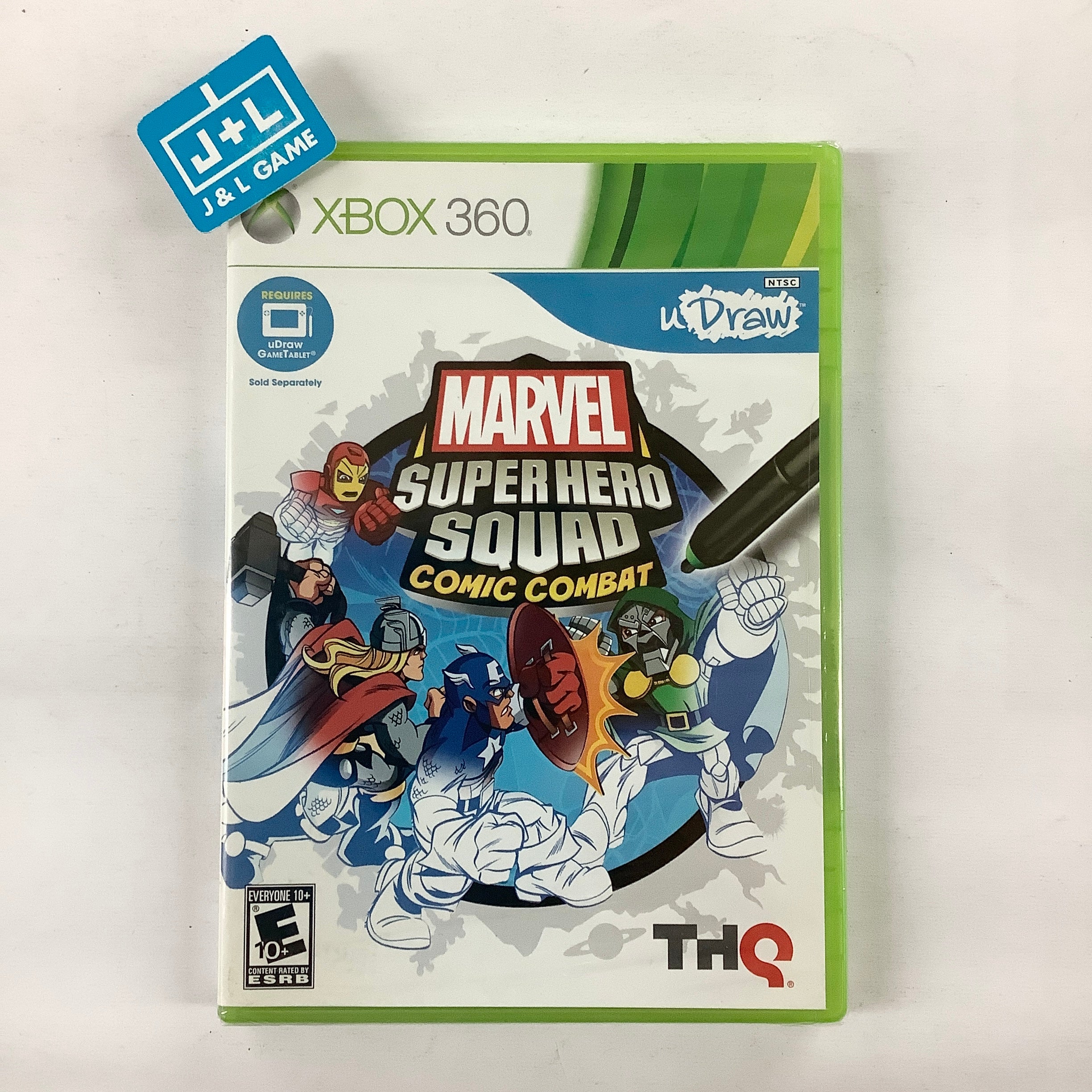 uDraw Marvel Super Hero Squad: Comic Combat - Xbox 360 | J&L Game