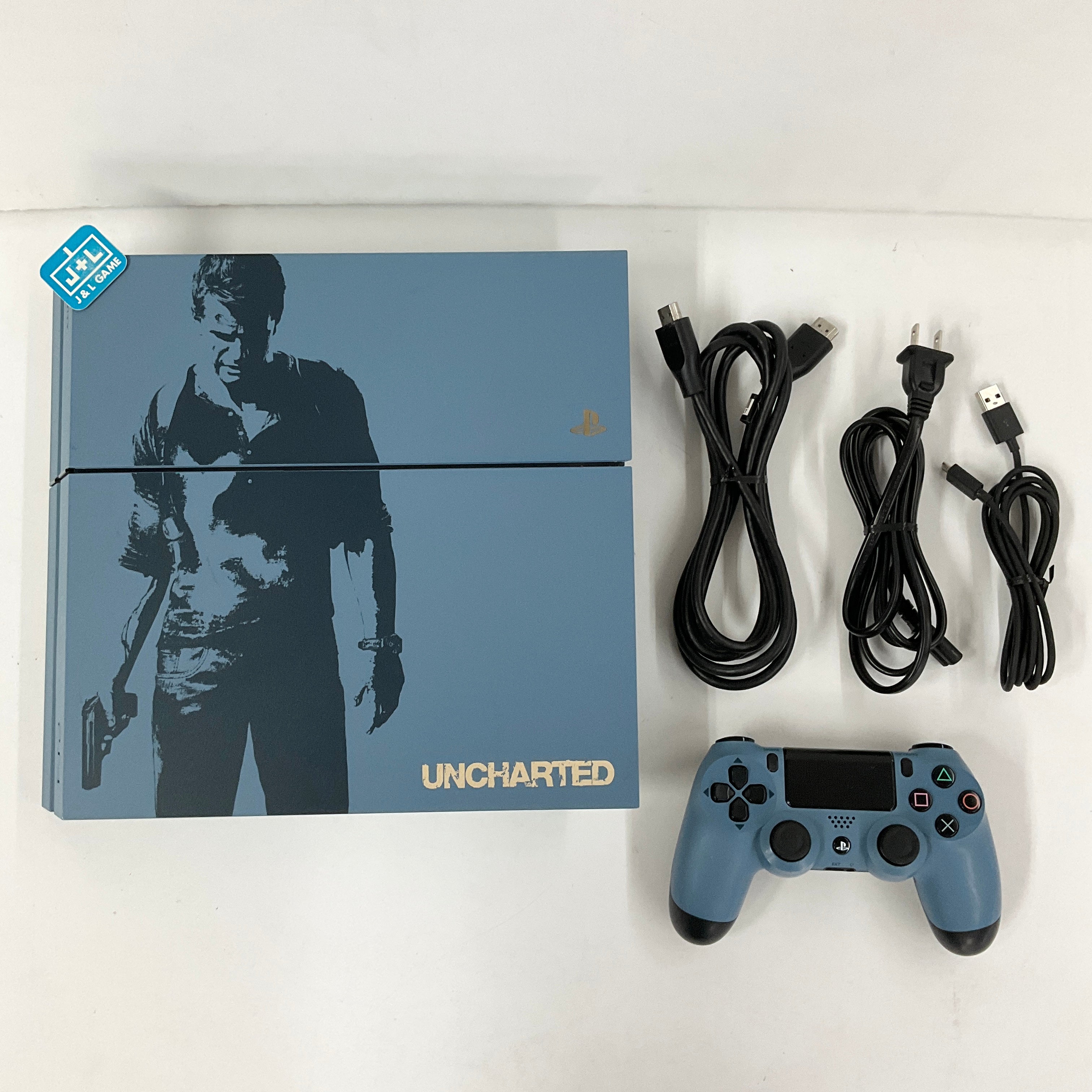 PlayStation 4 online Uncharted 4 Limited Edition Console in Blue 500 GB