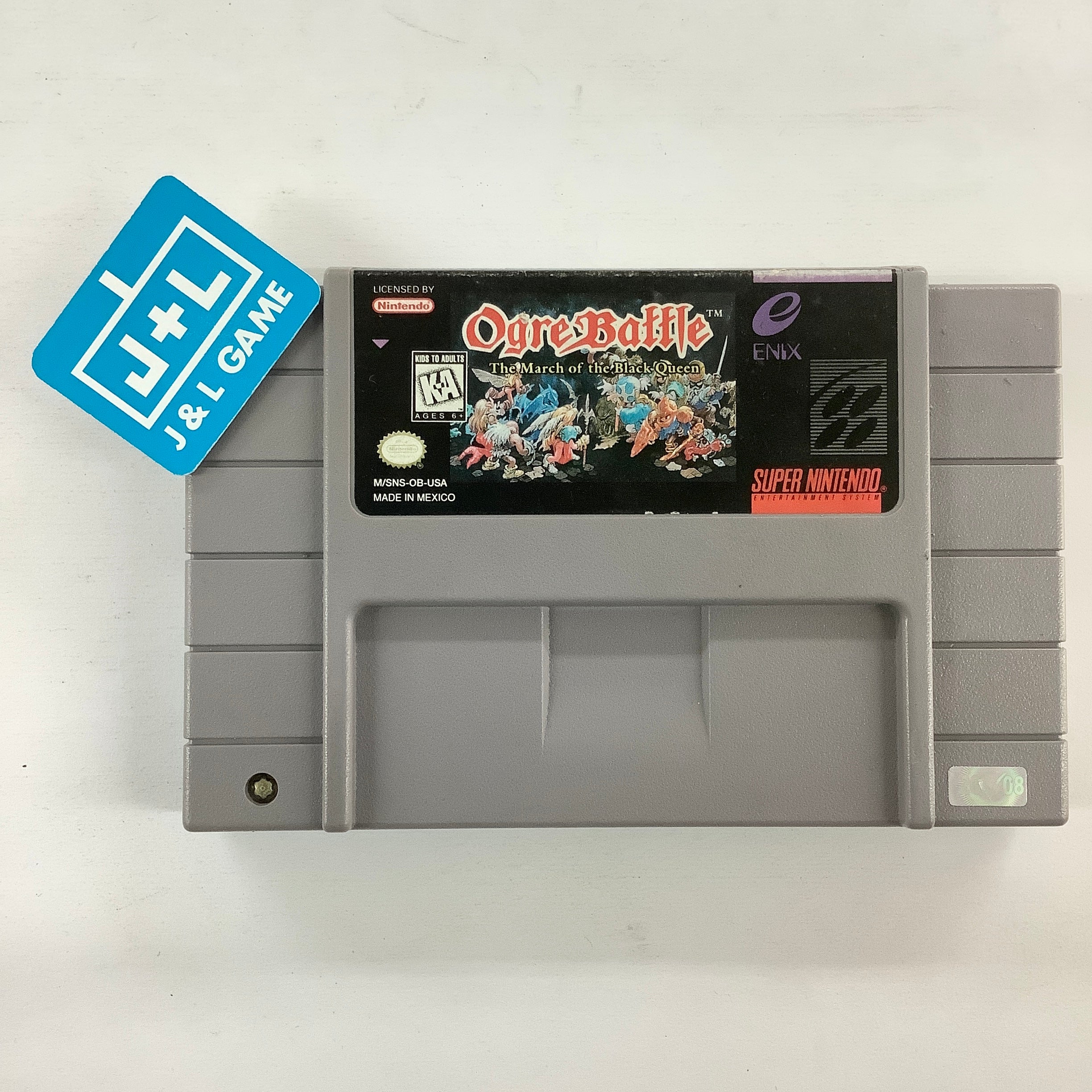 Ogre Battle: The March of the Black Queen - (SNES) Super Nintendo [Pre |  J&L Game