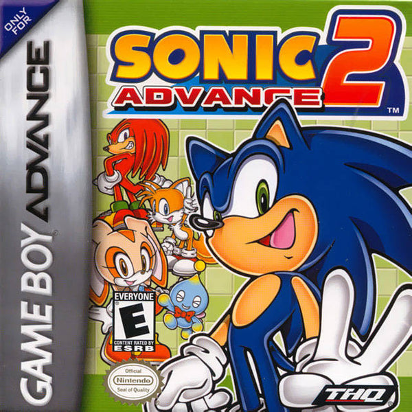 Sonic Advance 2 - (GBA) Game Boy Advance [Pre-Owned] – J&L Video Games New  York City