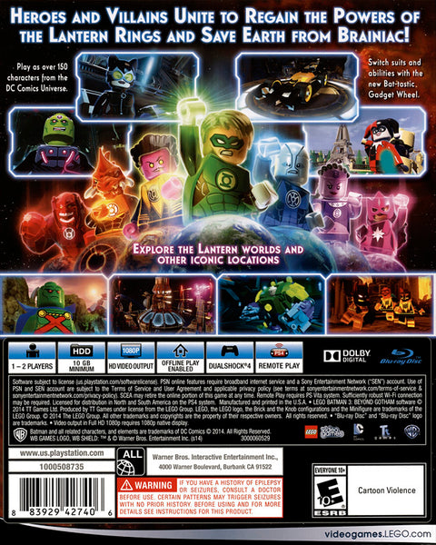 LEGO Batman 3: Beyond Gotham, Warner Bros, PlayStation 4, 883929427406 