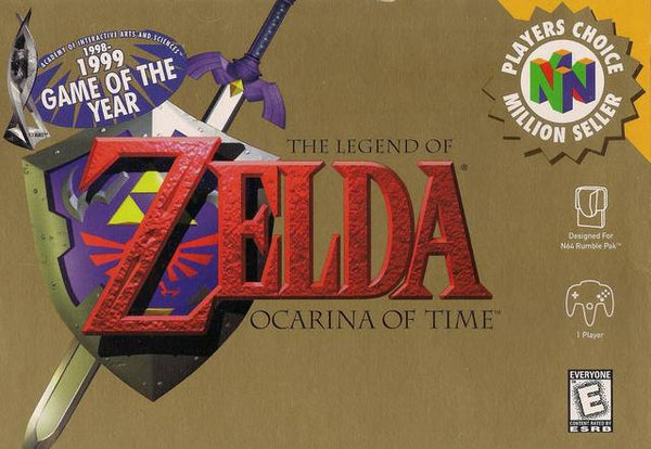 The Legend of Zelda: Ocarina of Time (Player Choice) - (N64) Nintendo – J&L  Video Games New York City