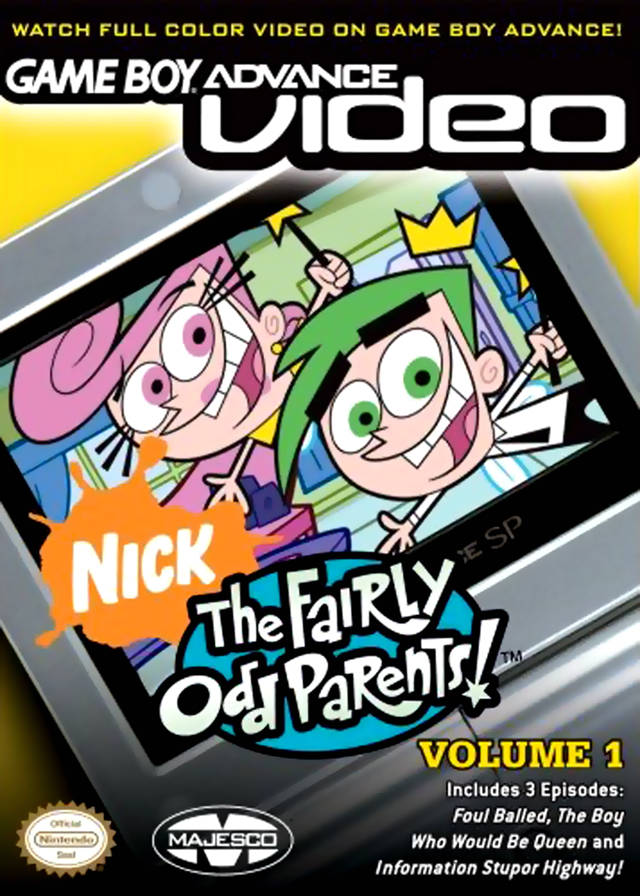 Game Boy Advance Video: The Fairly OddParents! - Volume 1 - (GBA) Game Boy  Advance