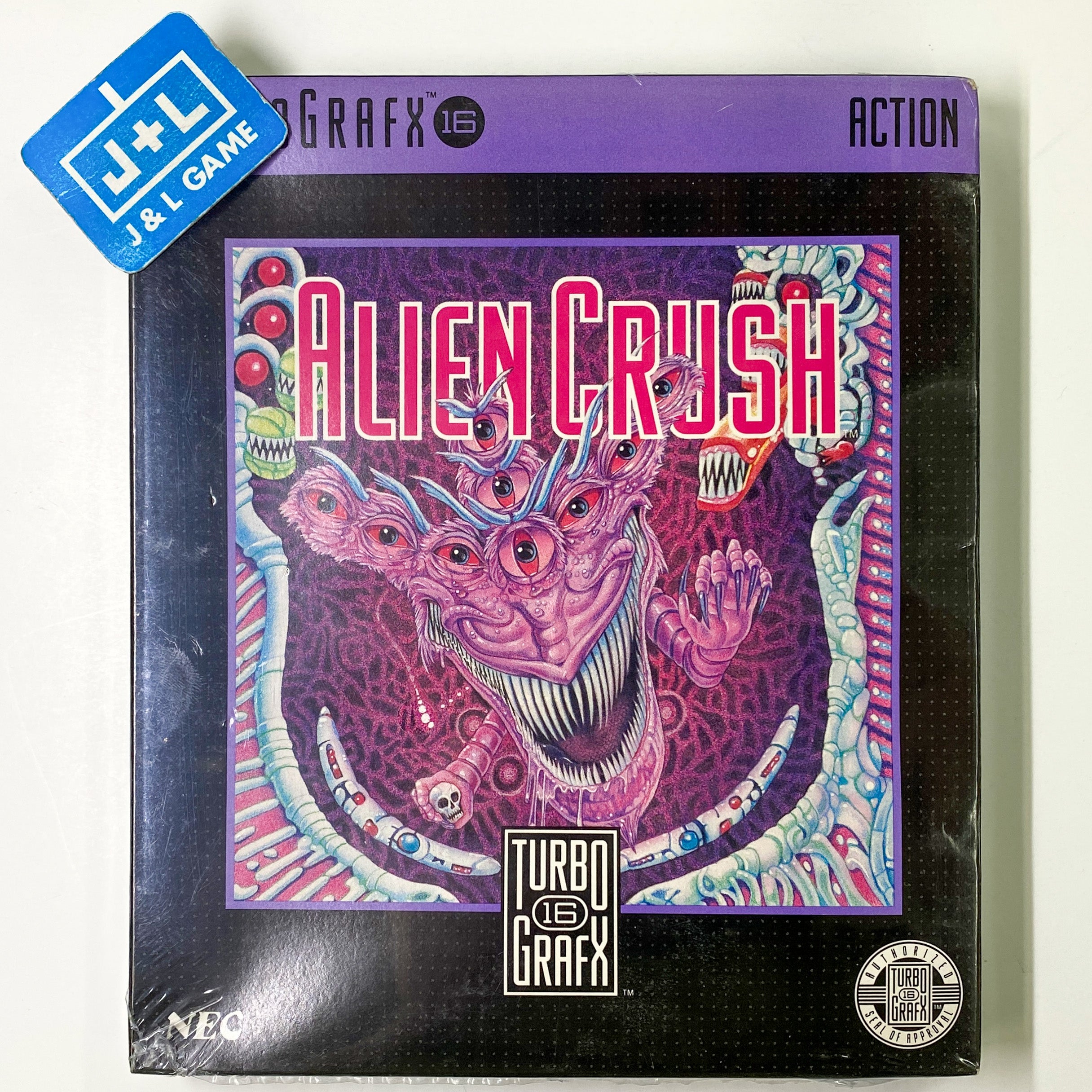 Alien Crush - TurboGrafx-16 | J&L Game