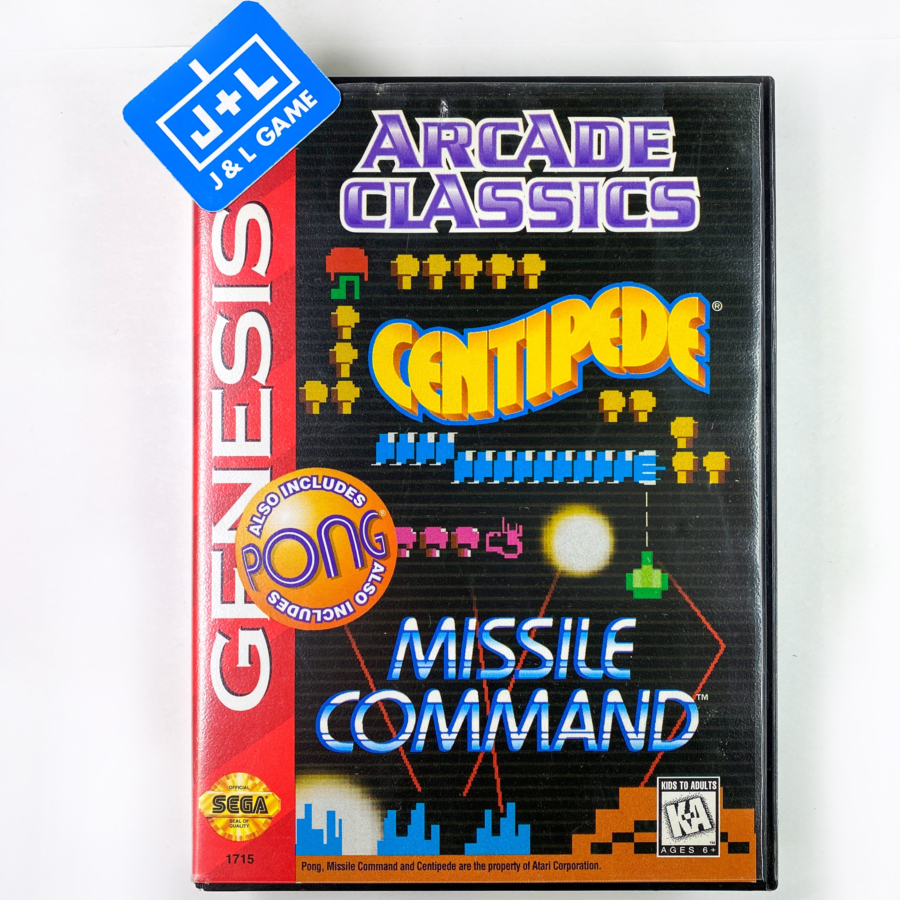 Arcade Classics - SEGA Genesis [Pre-Owned] | J&L Game