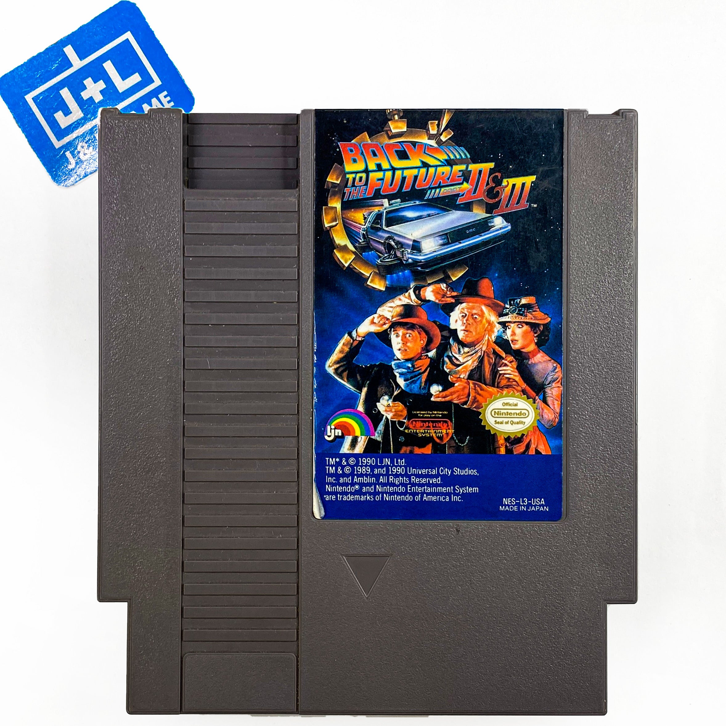 Back to the Future II & III - (NES) Nintendo Entertainment System [Pre |  J&L Game