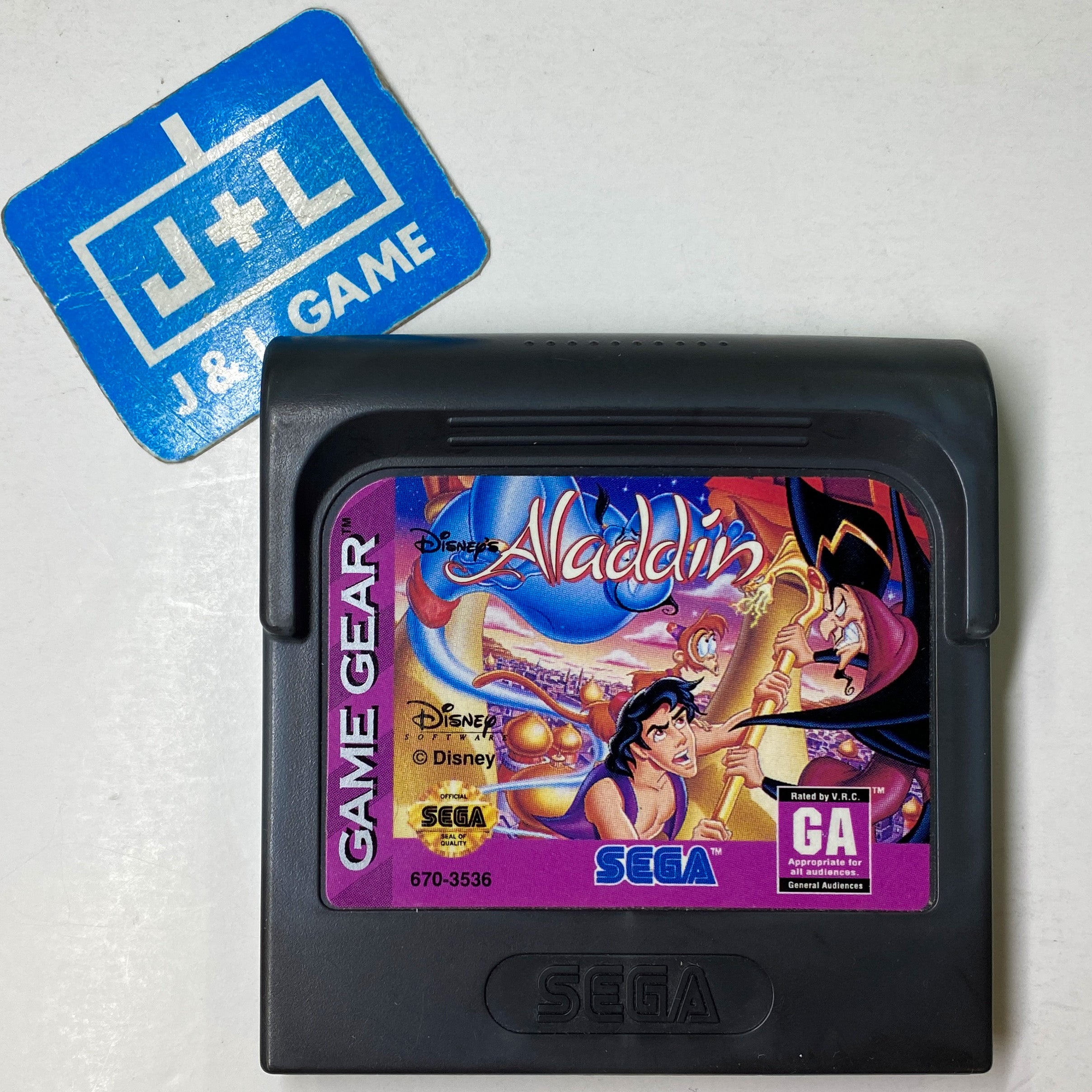 Disney's Aladdin - (SGG) SEGA GameGear [Pre-Owned] | J&L Game