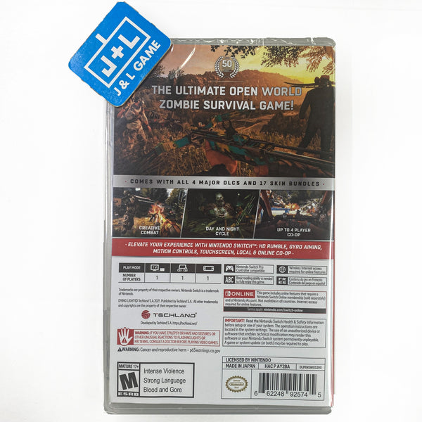 Dying Light: Platinum Edition, Techland, Nintendo Switch, 662248925745 