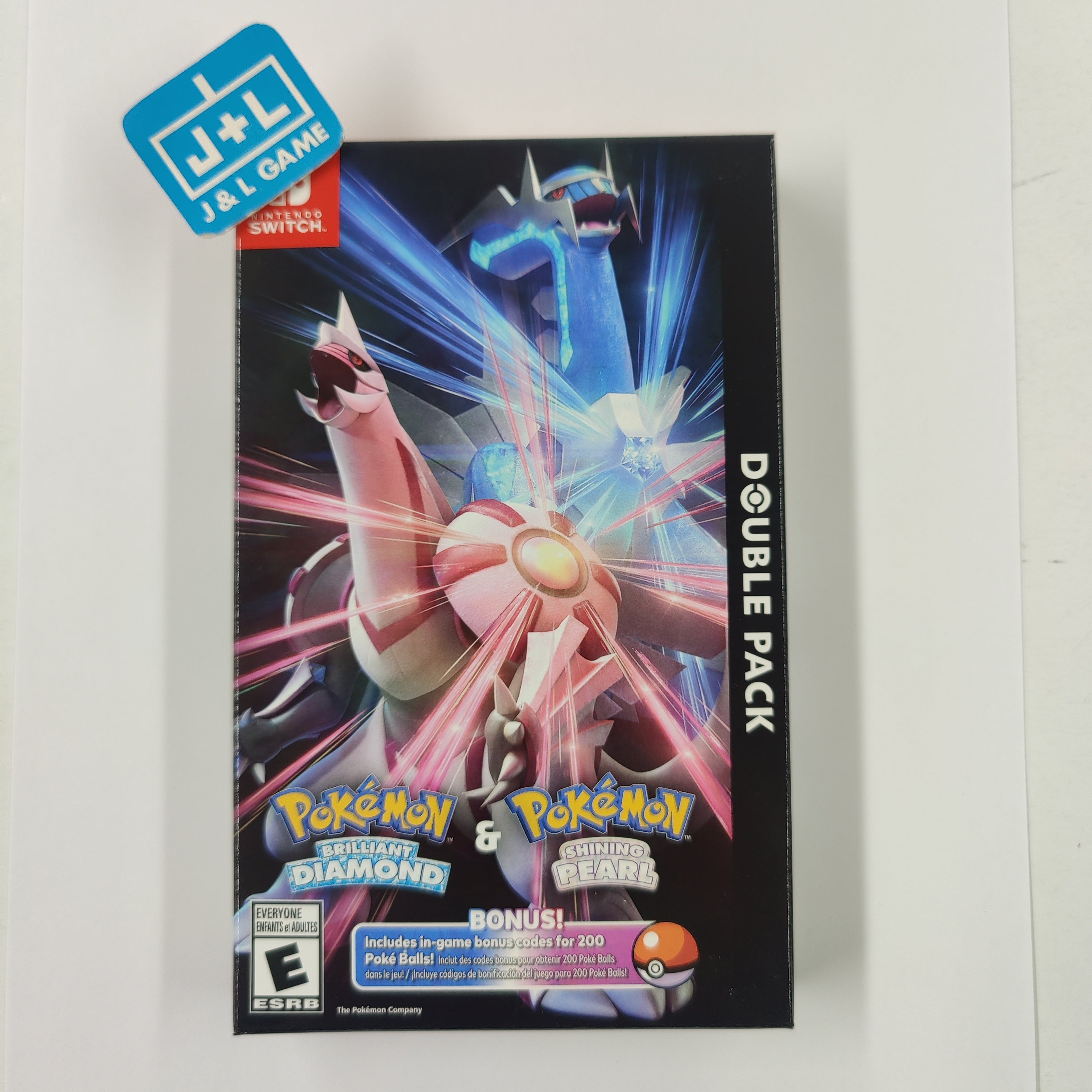 Pokemon Brilliant Diamond and Shining authentic Pearl Double Pack for Nintendo Switch