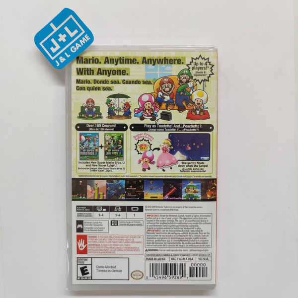 New Super Mario Bros. U Deluxe Nintendo Switch - HACPADALA