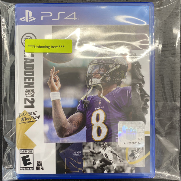 Madden NFL 21 Deluxe Edition - (PS4) PlayStation 4 [UNBOXING