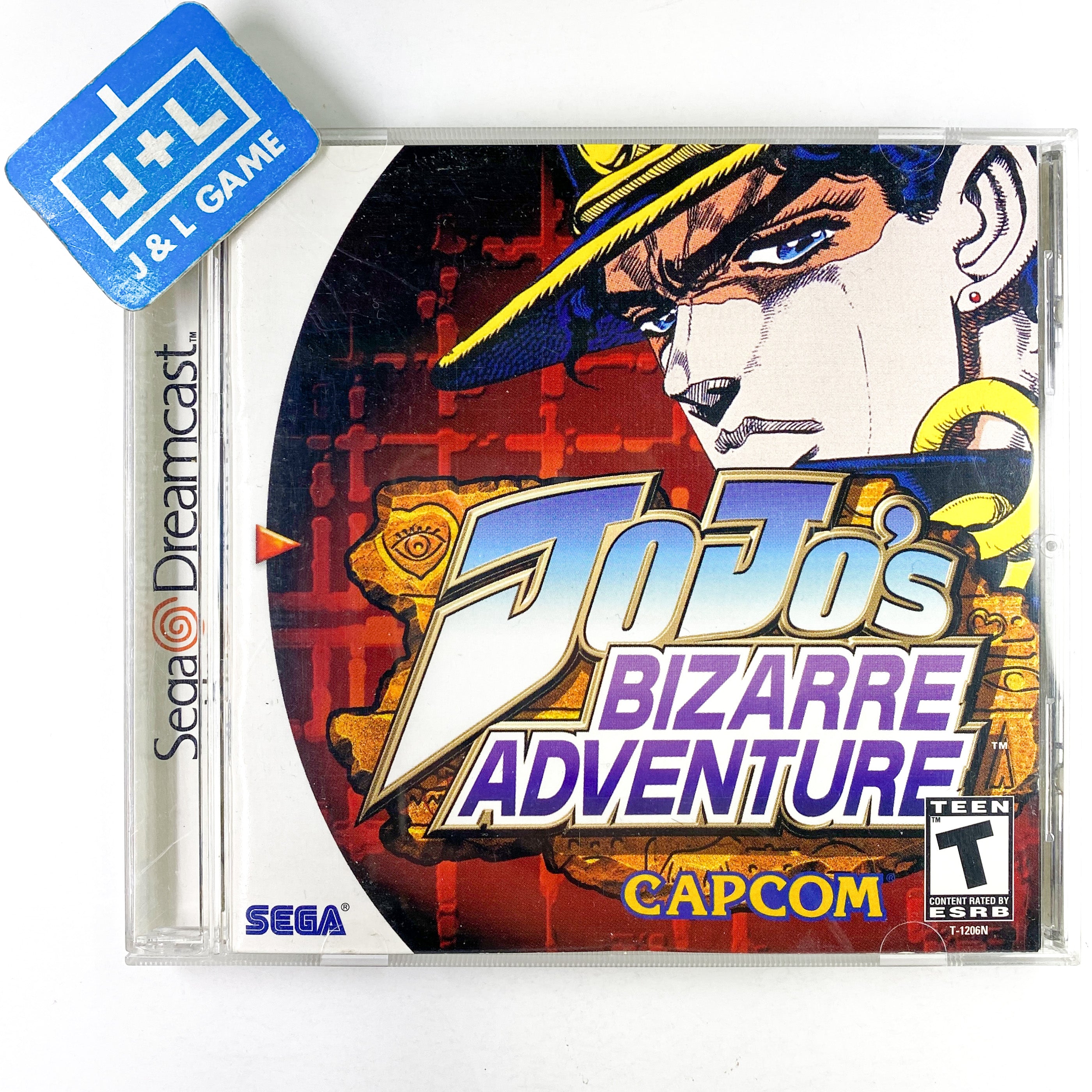 JoJo's Bizarre Adventure hot for Sega Dreamcast