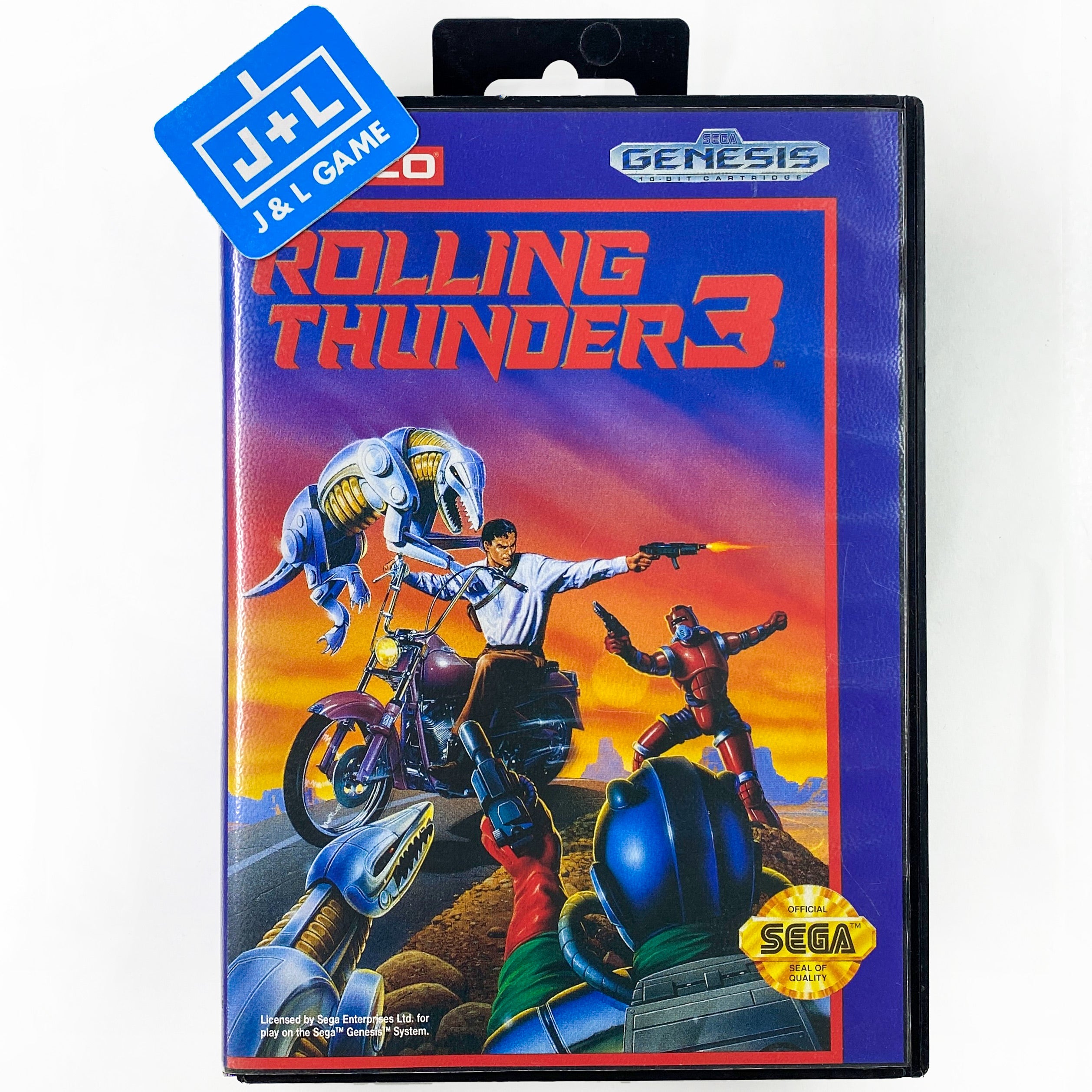 Rolling Thunder 3 for Sega deals Genesis