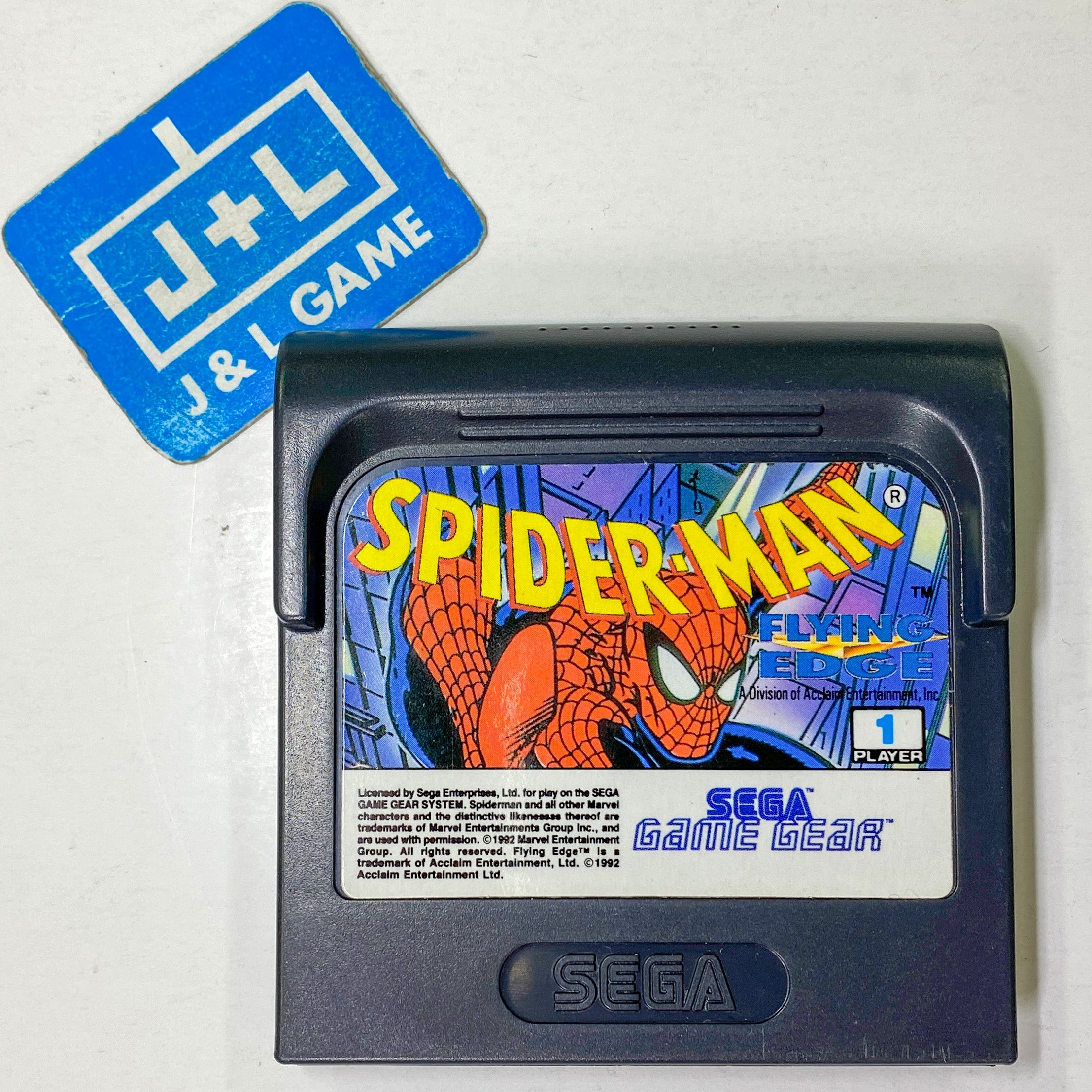 Spider-Man vs The Kingpin - SEGA GameGear (European Import) [Pre-Owned |  J&L Game