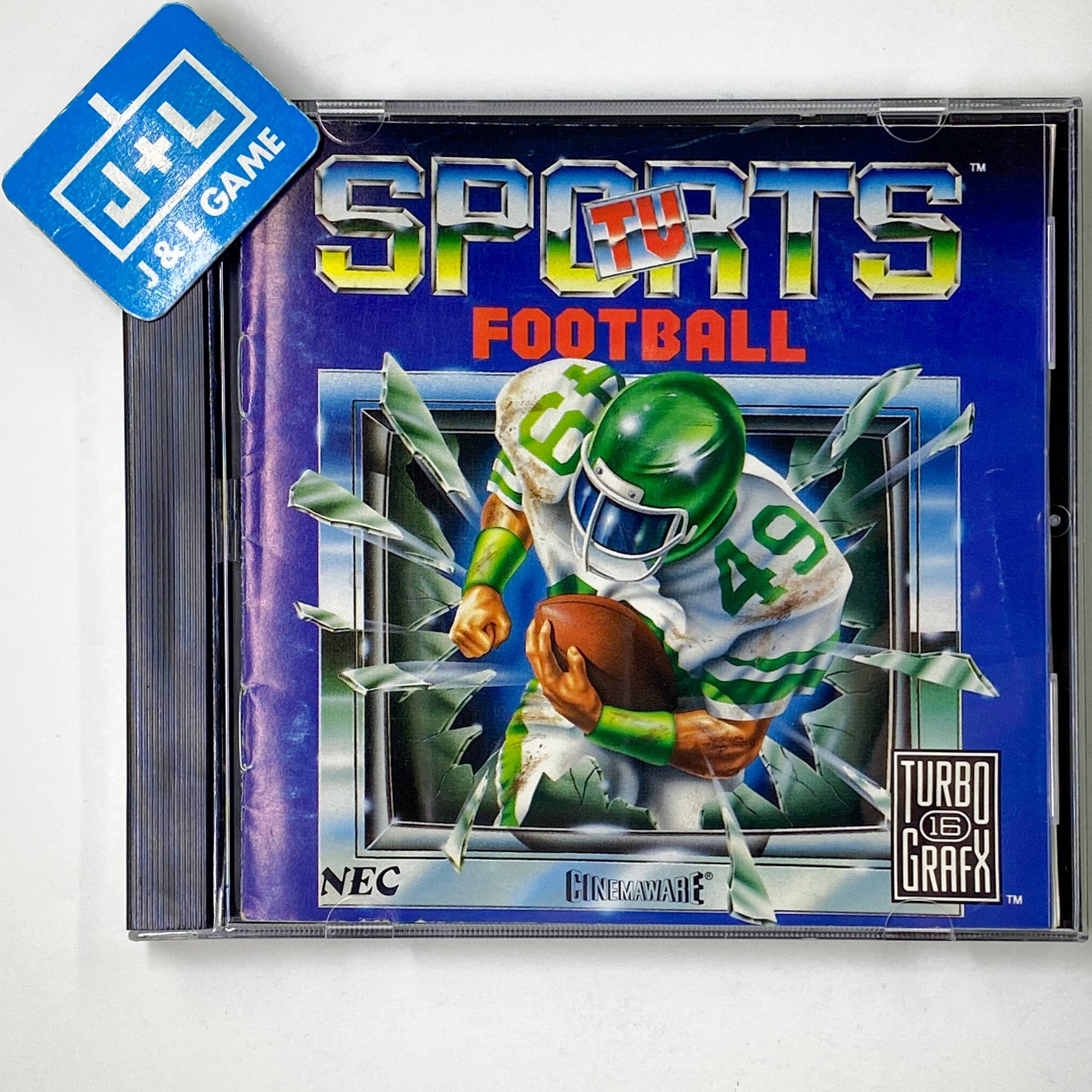 TV Sports Football for Turbografx selling 16