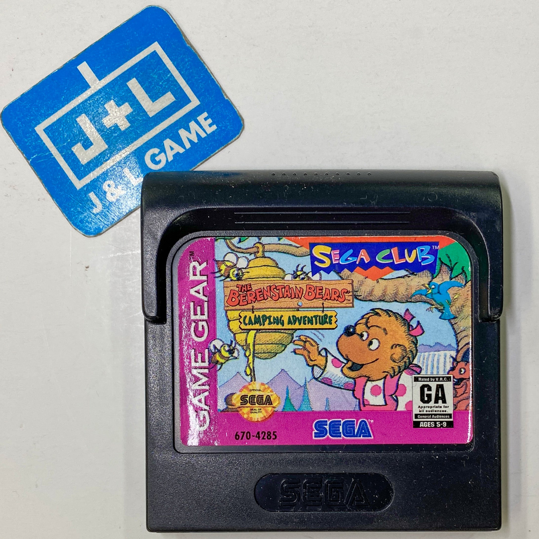 The Berenstain Bears: Camping Adventure - SEGA GameGear [Pre-Owned] | J&L  Game