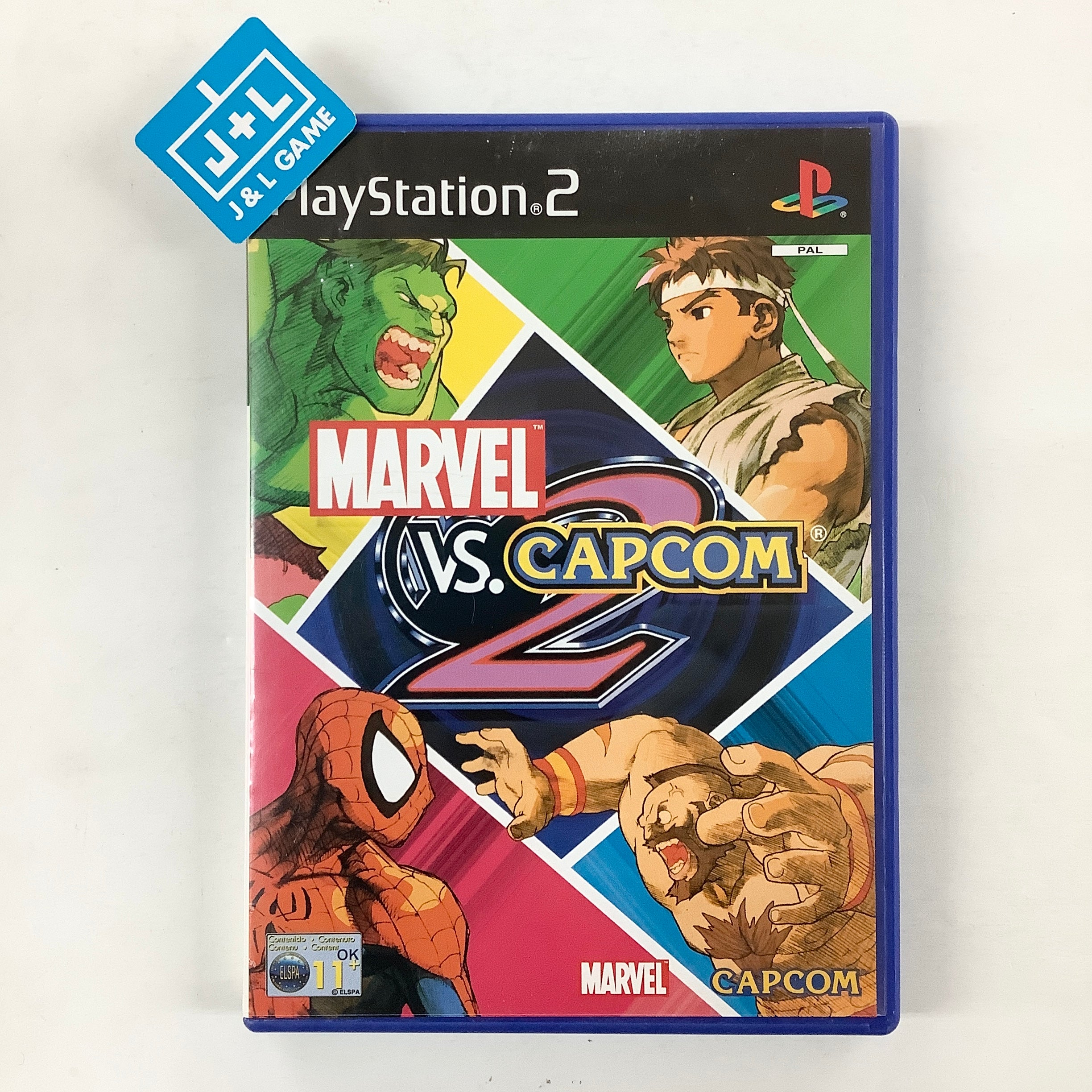 Purchases Marvel vs Capcom 2 disc only PS2