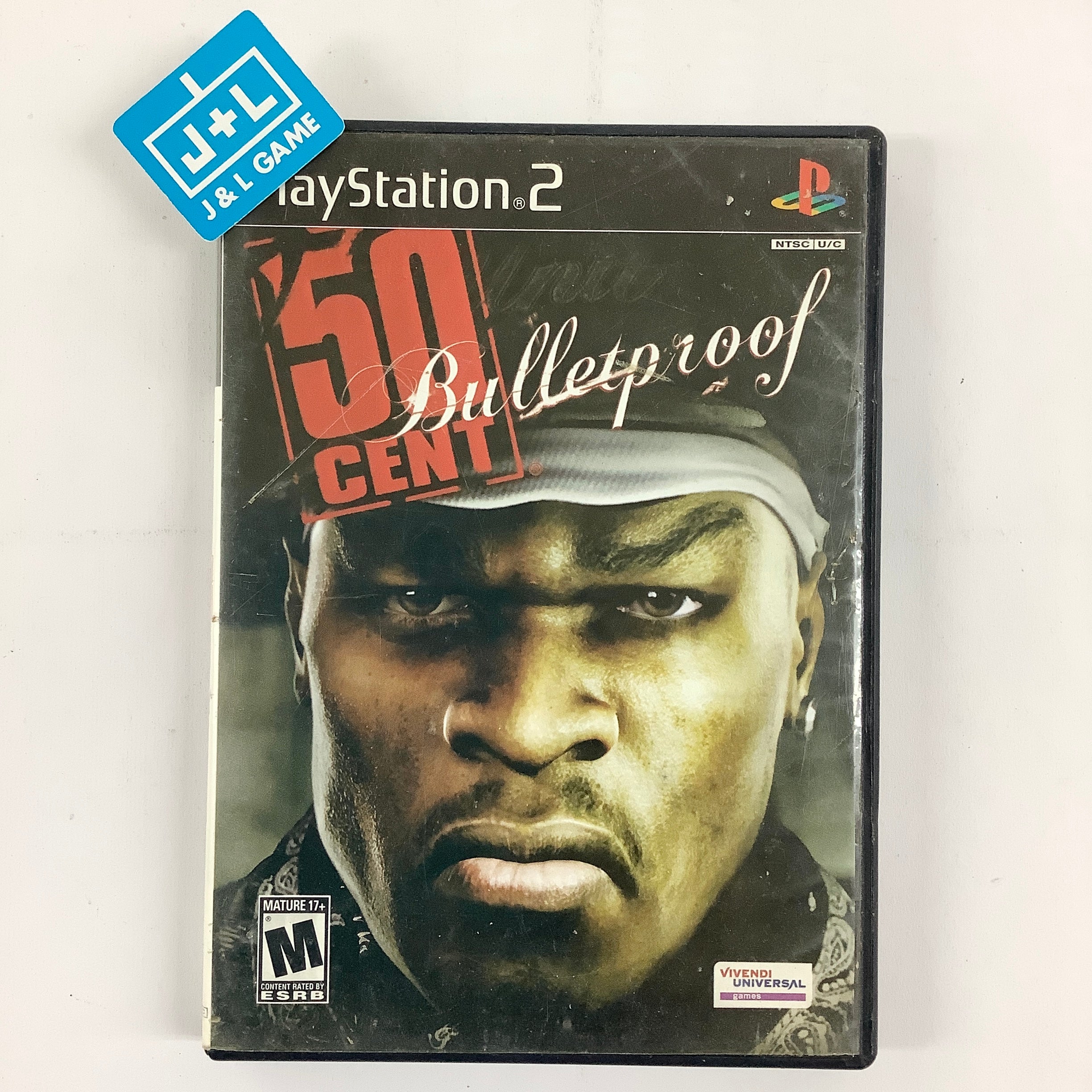 50 Cent top Bulletproof For Playstation 2