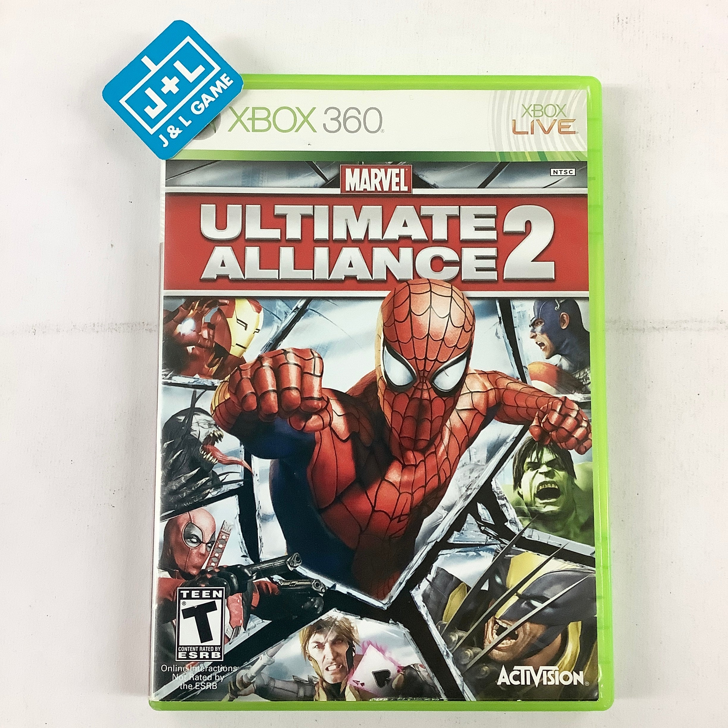 Marvel Ultimate Alliance 2 for Xbox 360 New shops