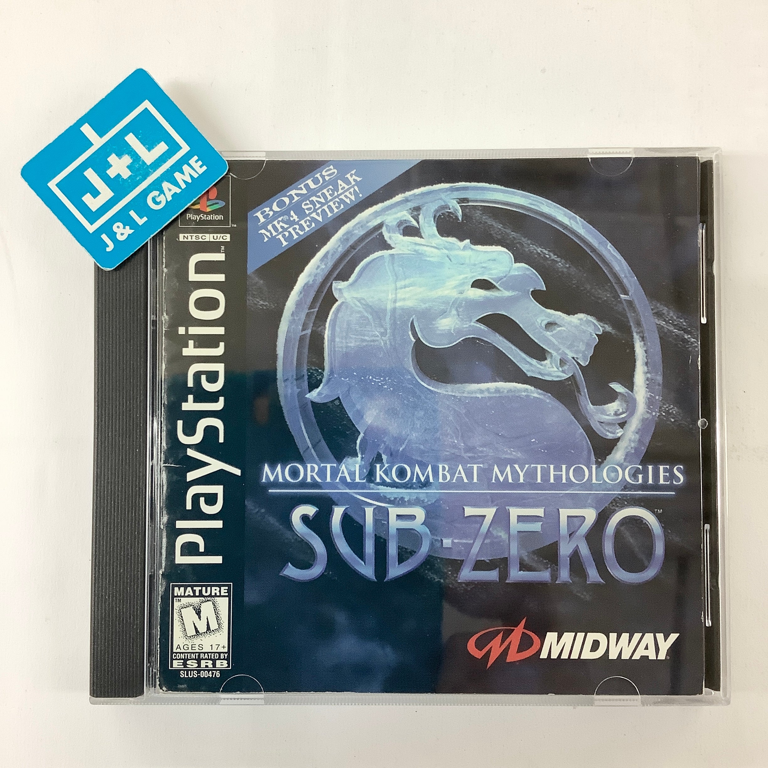 Mortal Kombat Mythologies: Sub-Zero - (PS1) PlayStation 1 [Pre-Owned] | J&L  Game