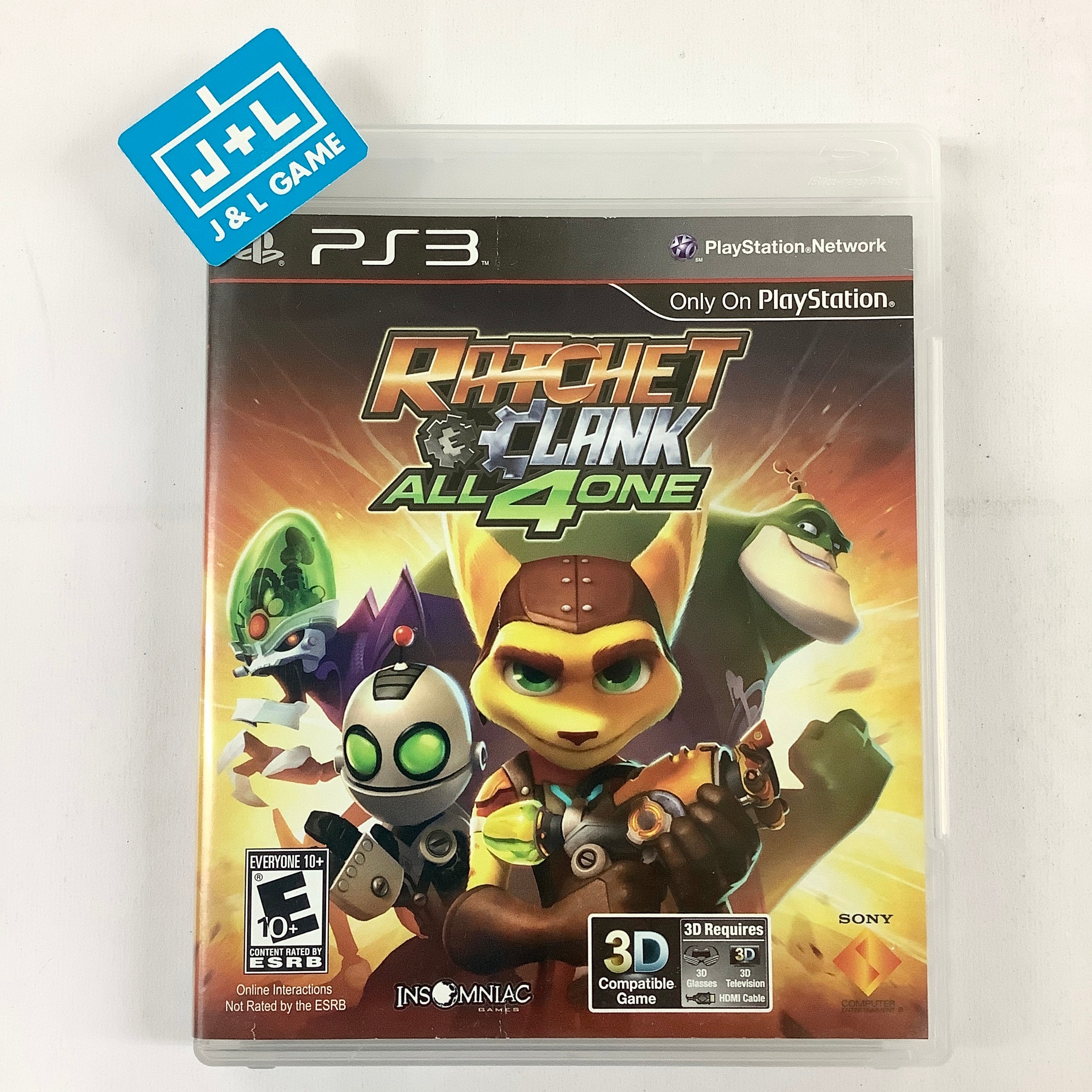 Ratchet & Clank: All 4 One - (PS3) Playstation 3 [Pre-Owned] | J&L Game