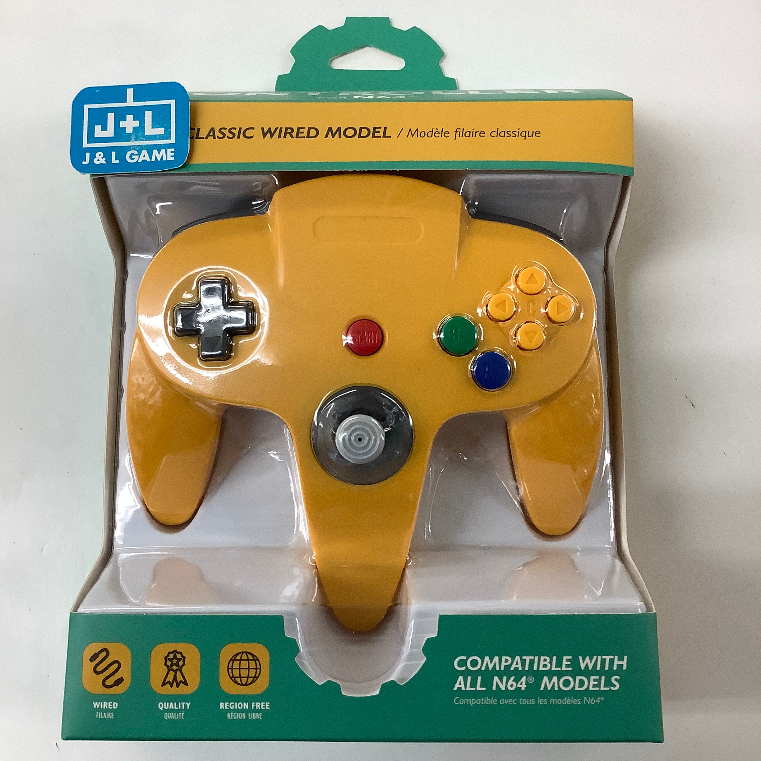 Nintendo 64 Gold region-free + shops extras