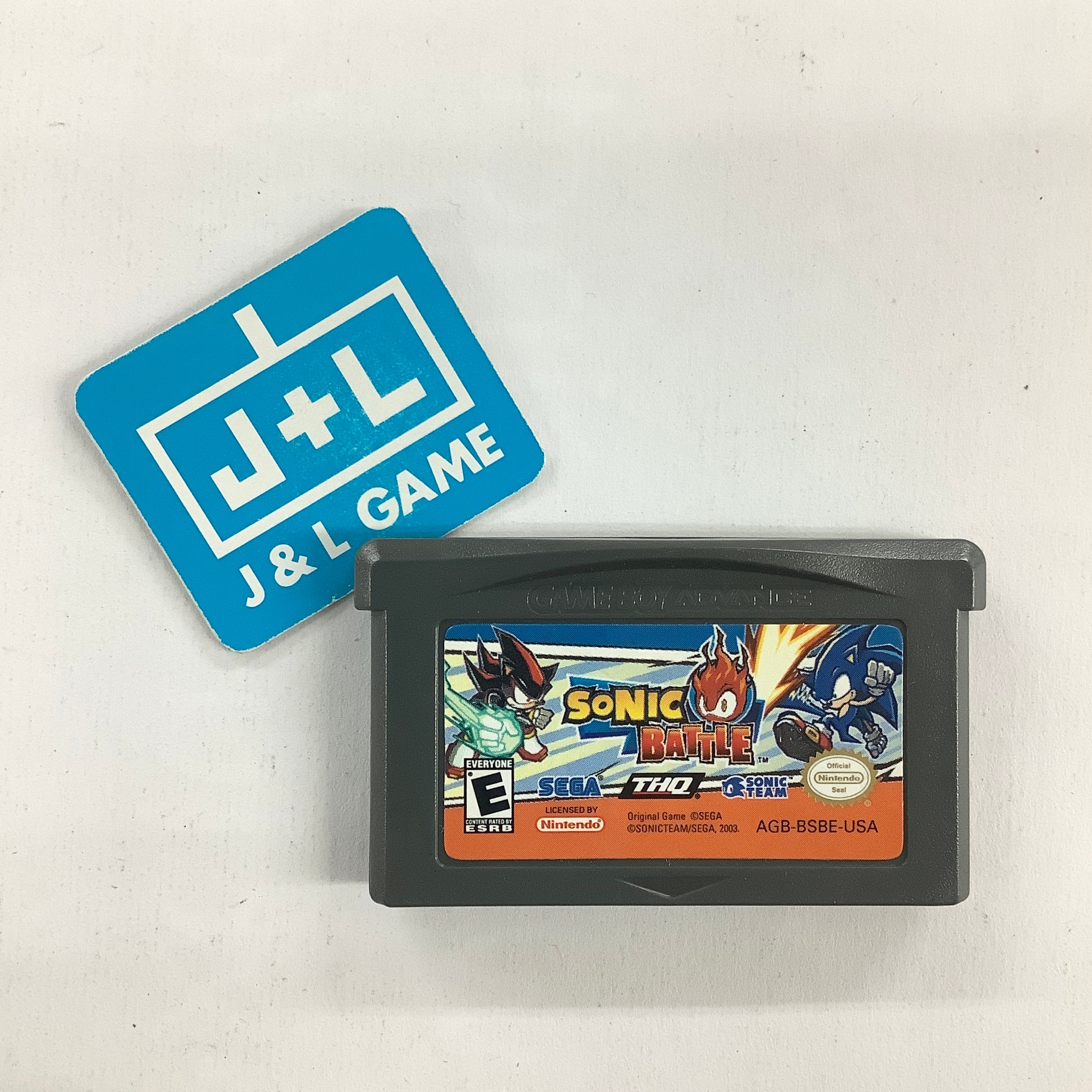 Sonic Battle - (GBA) Game Boy Advance [Pre-Owned] | J&L Game