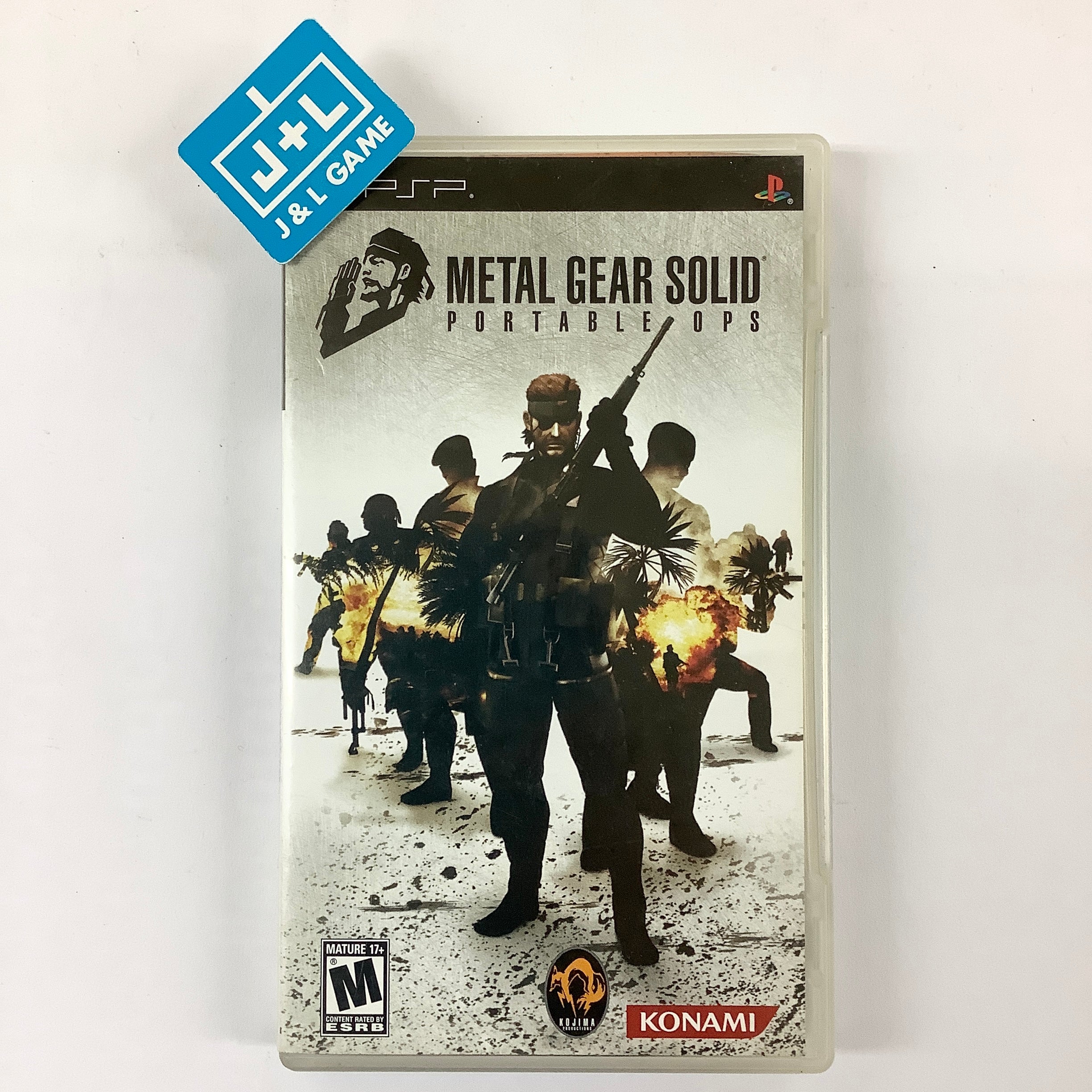 Mgs1 psp hot sale