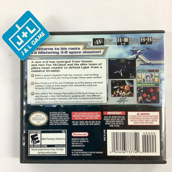 Star Fox Command - (NDS) Nintendo DS [Pre-Owned] – J&L Video Games New York  City