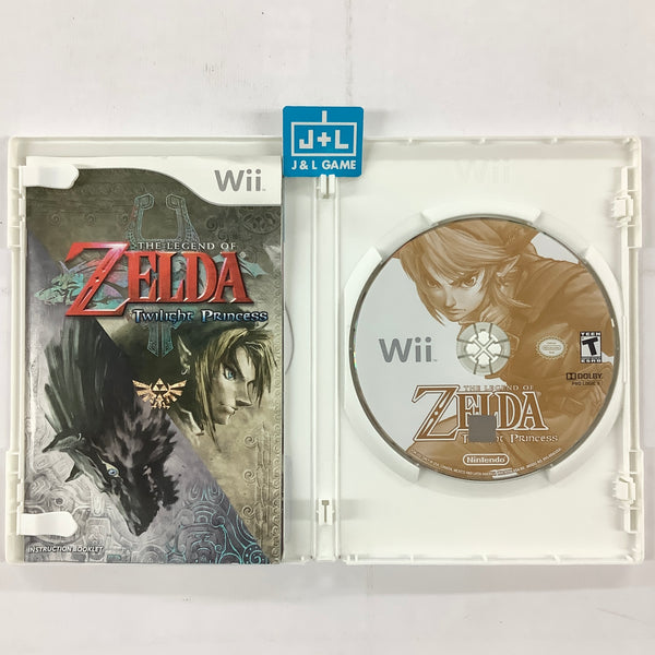 Nintendo Selects Wii U Zelda Twilight Princess Case, Manual and