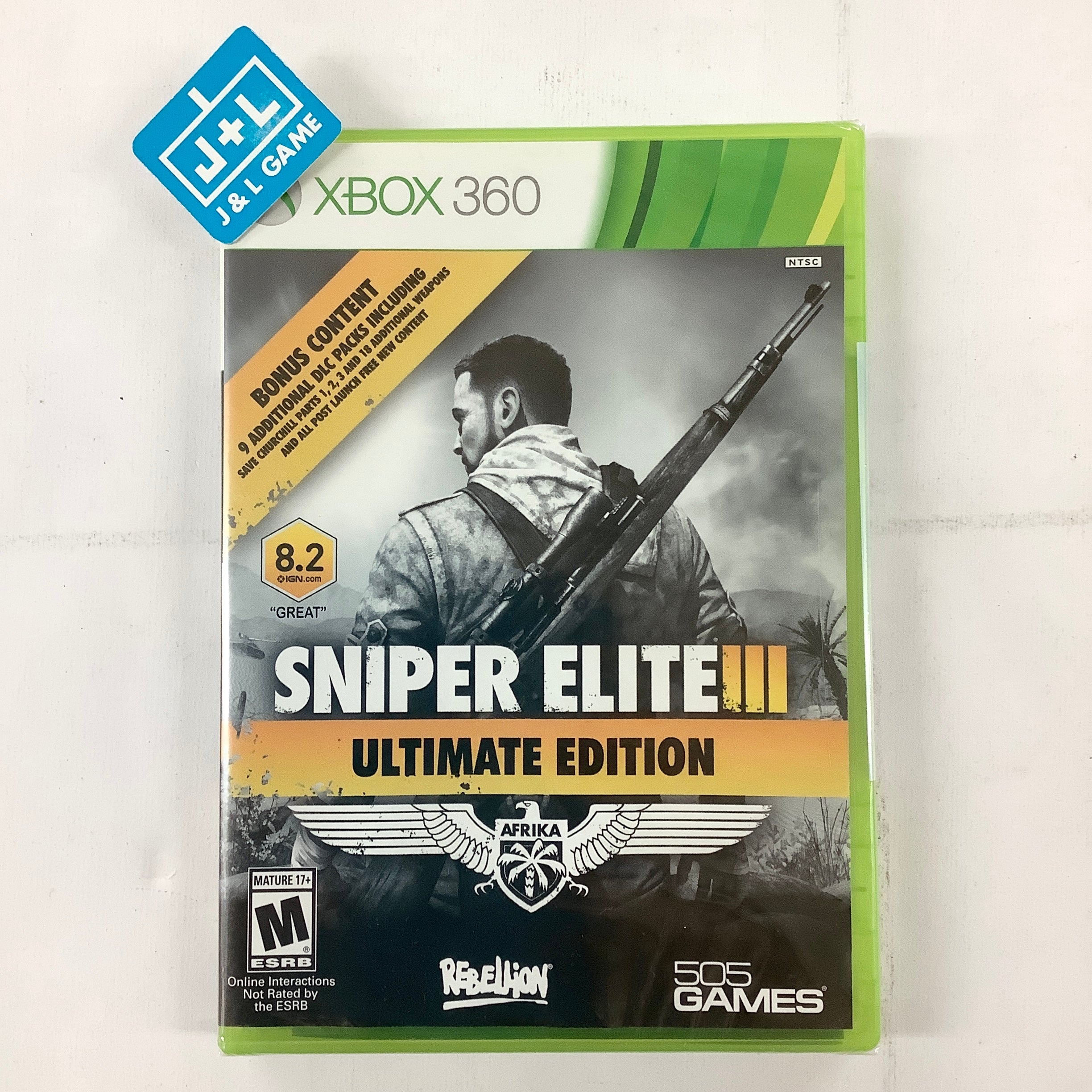 Sniper Elite III (Ultimate Edition) - Xbox 360 | J&L Game