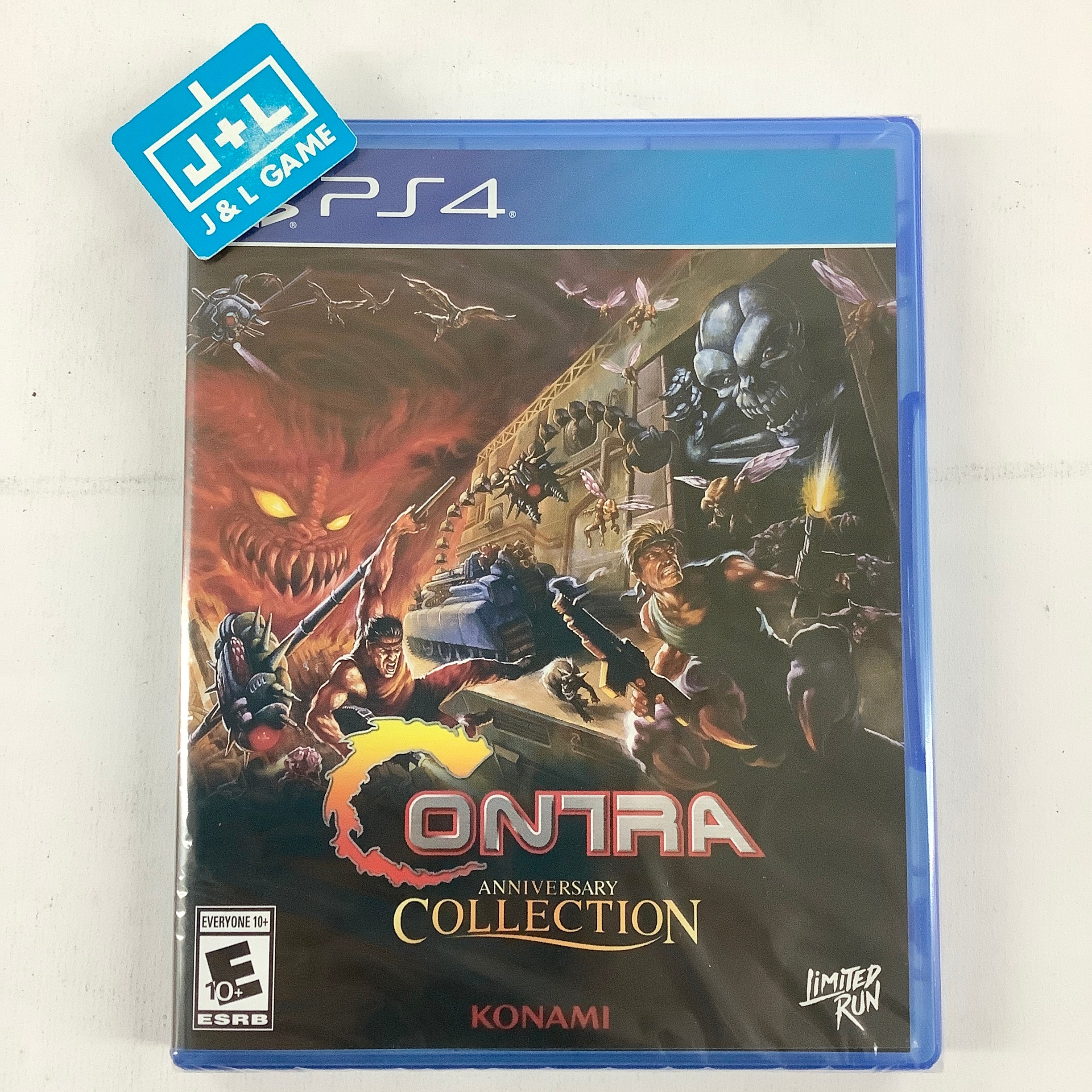 Contra Anniversary Collection (Limited Run #446) - (PS4) PlayStation 4 |  J&L Game