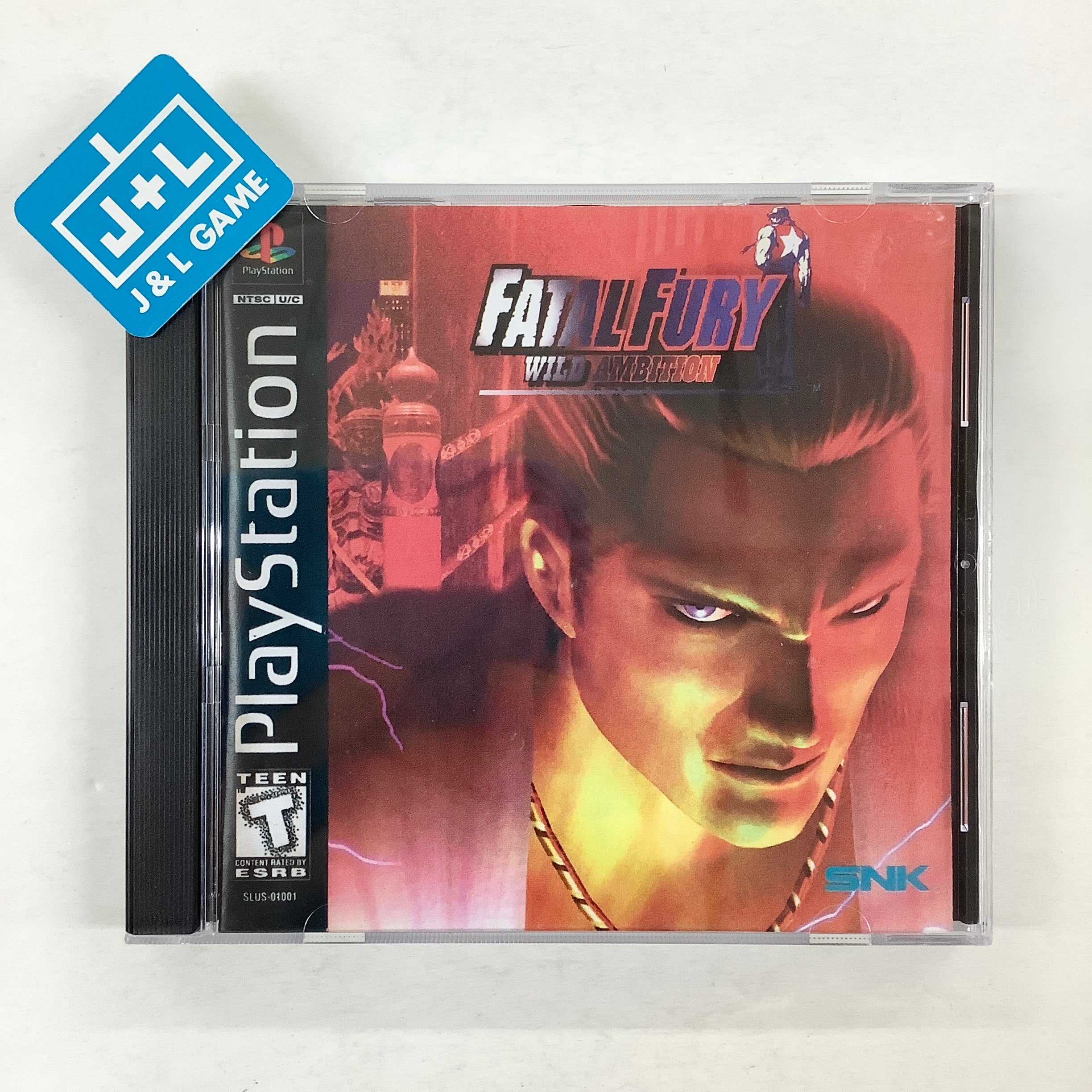 Fatal Fury Wild Ambition top For Playstation 1