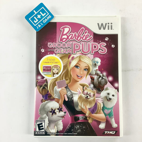 Jogo Nintendo Ds Barbie Groom And Glam Pups - Thq em