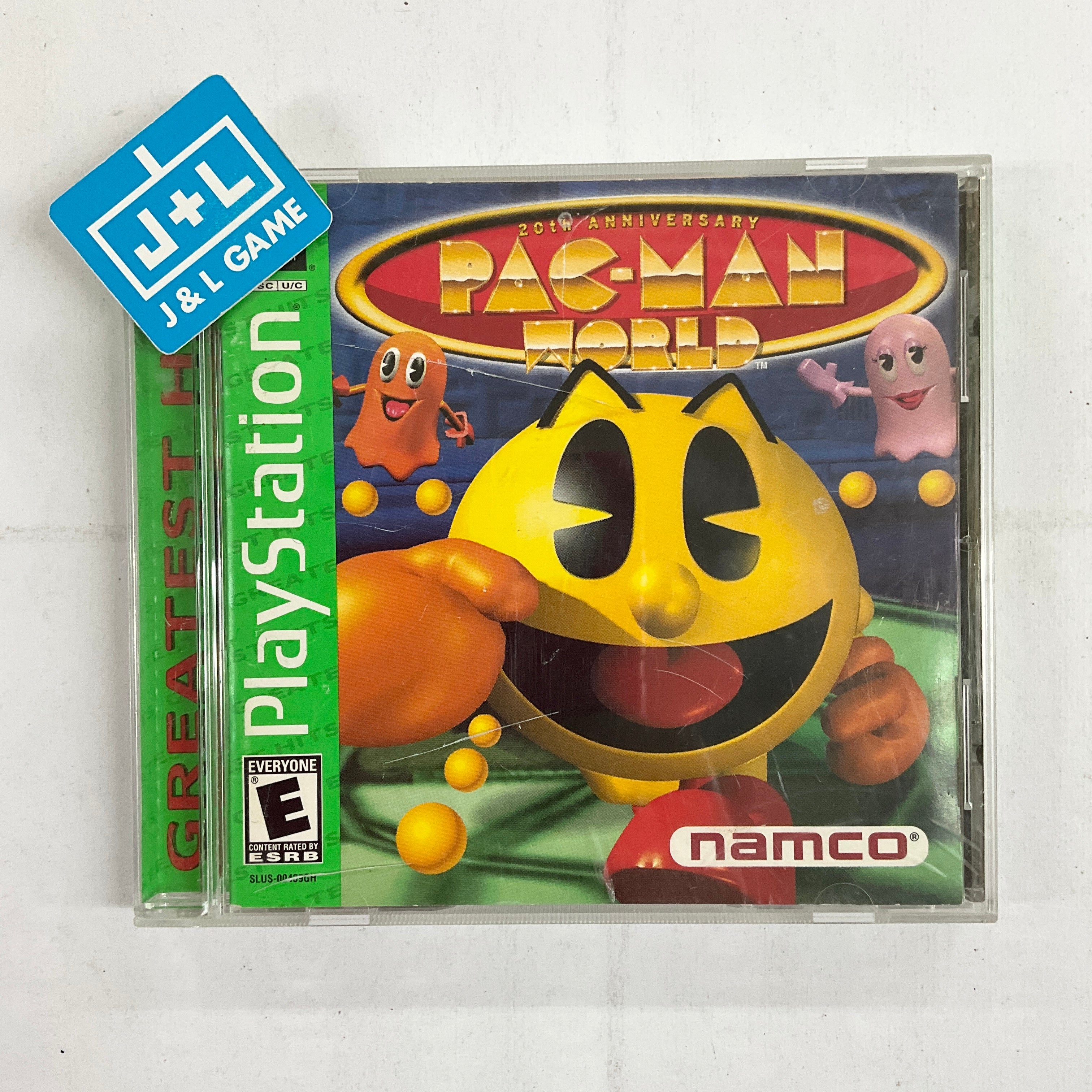 Pac man world store 20th anniversary ps1