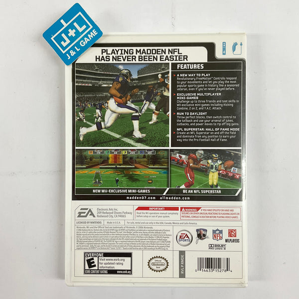 Madden NFL 07 - Sony PSP [Pre-Owned] – J&L Video Games New York City