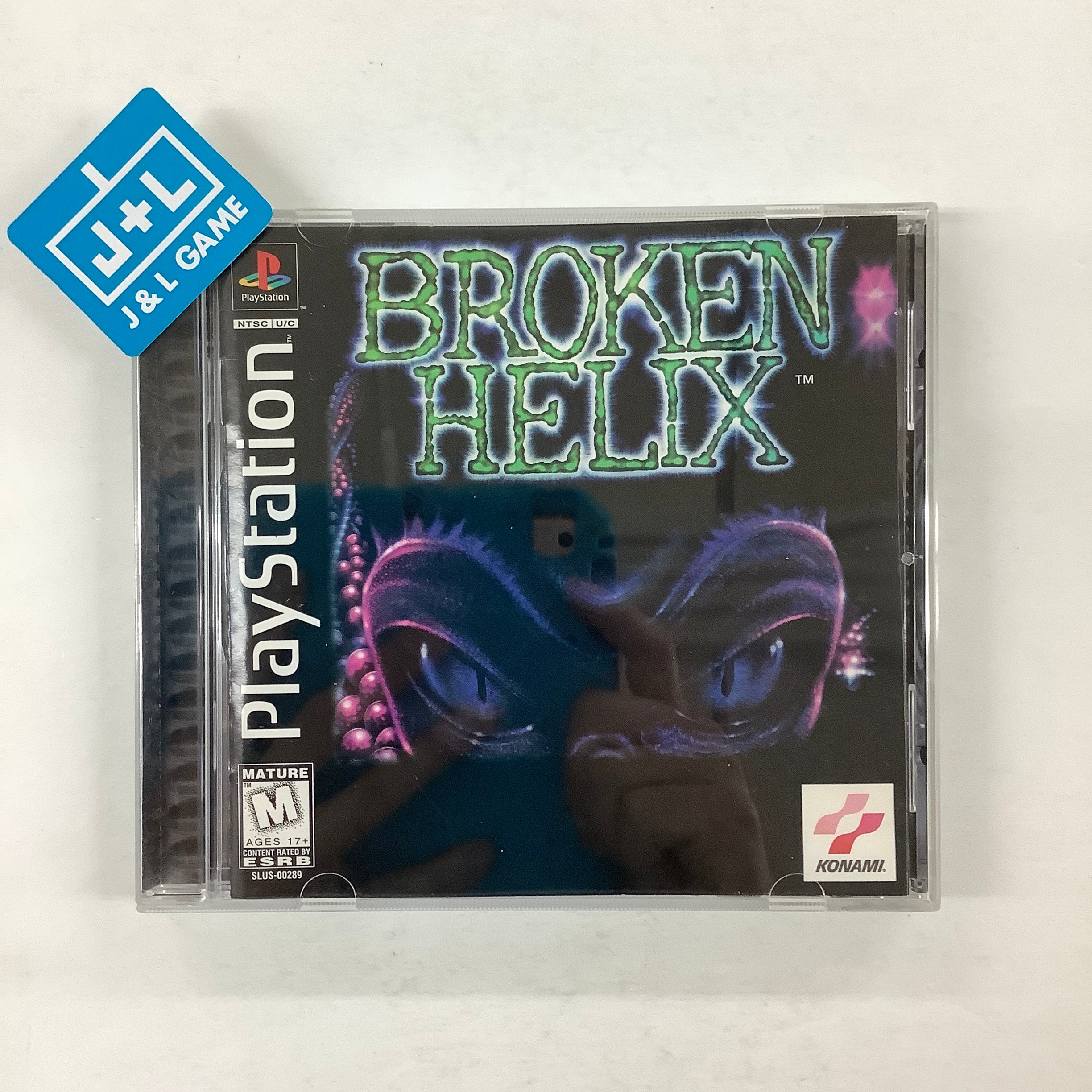 Broken Helix PS1 PlayStation 1 Pre Owned