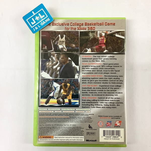 College Hoops 2K6 para Xbox 360 (2006)