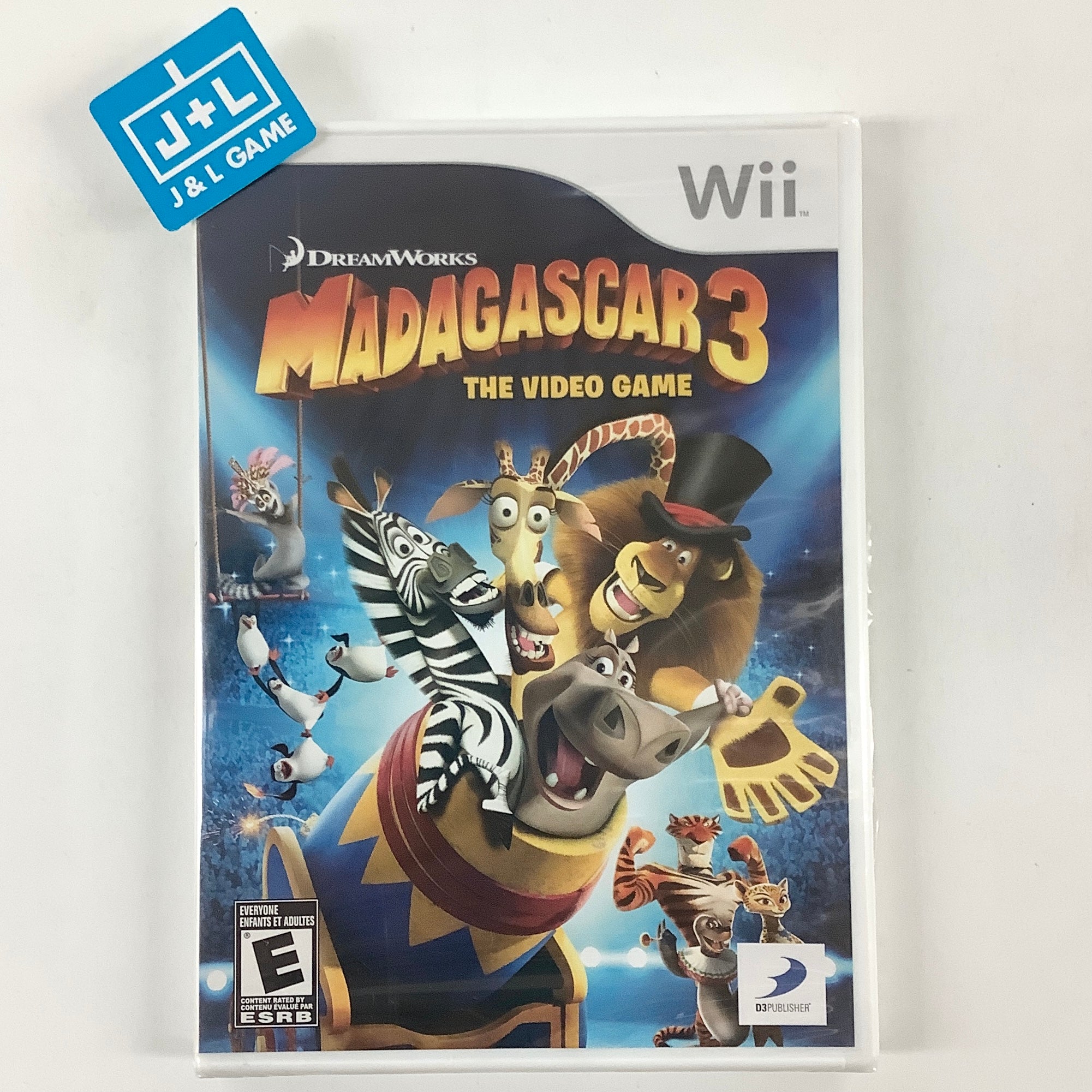 Madagascar 3: The Video Game - Nintendo Wii | J&L Game