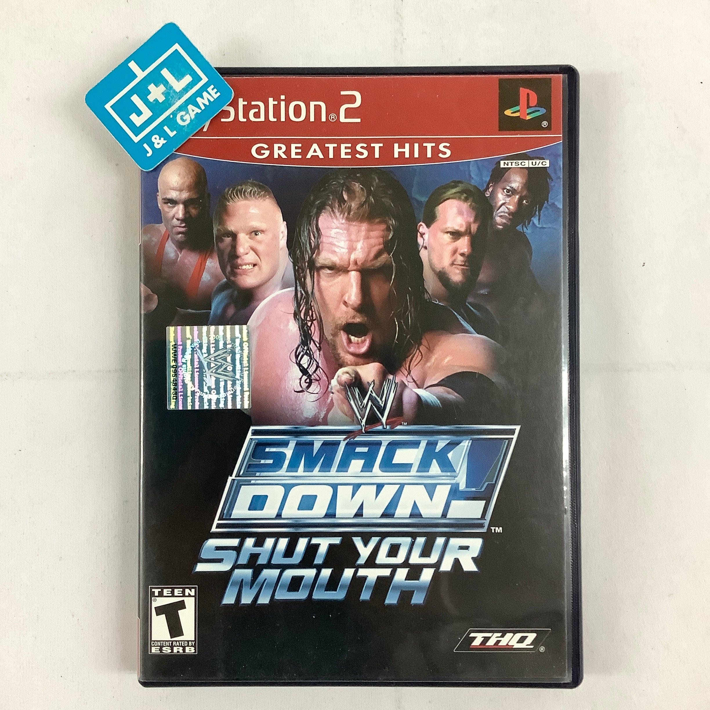 WWE SmackDown! Shut Your Mouth (Greatest Hits) - (PS2) PlayStation 2 [ |  J&L Game