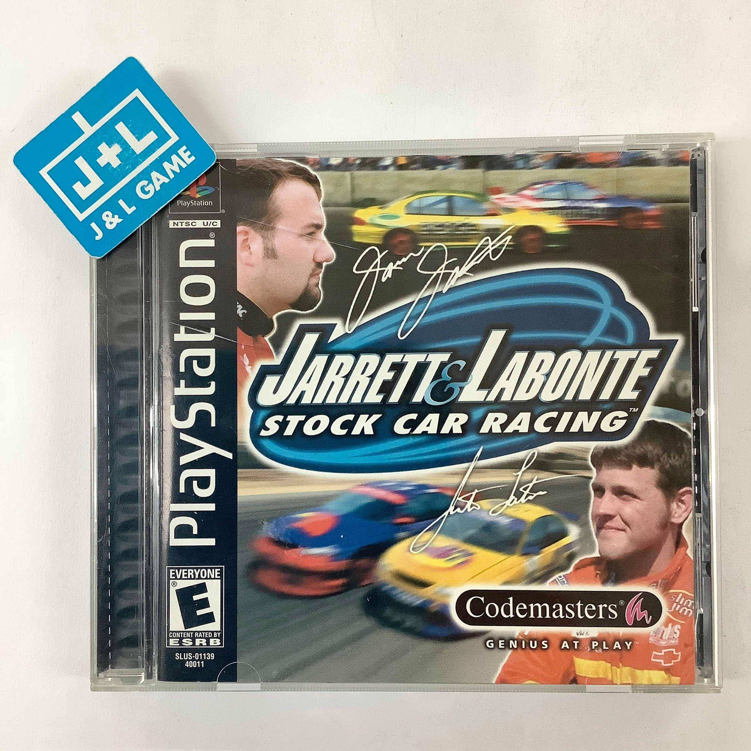 Jarrett & Labonte Stock Car Racing - (PS1) PlayStation 1 [Pre-Owned] | J&L  Game