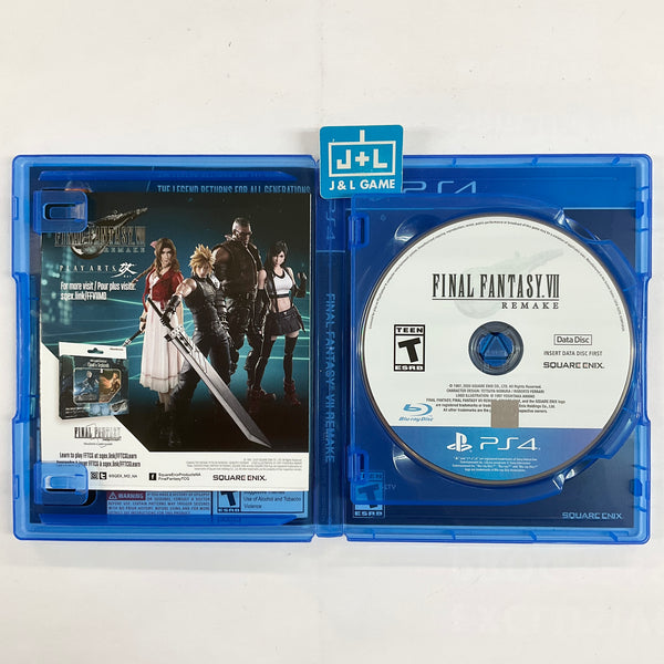 Final Fantasy VII: Remake - (PS4) PlayStation 4 – J&L Video Games New York  City