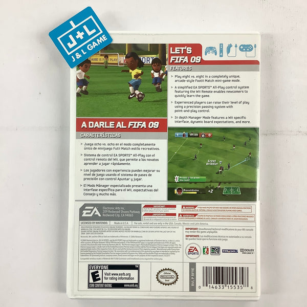  FIFA Soccer 09 All-Play - Nintendo Wii : Video Games