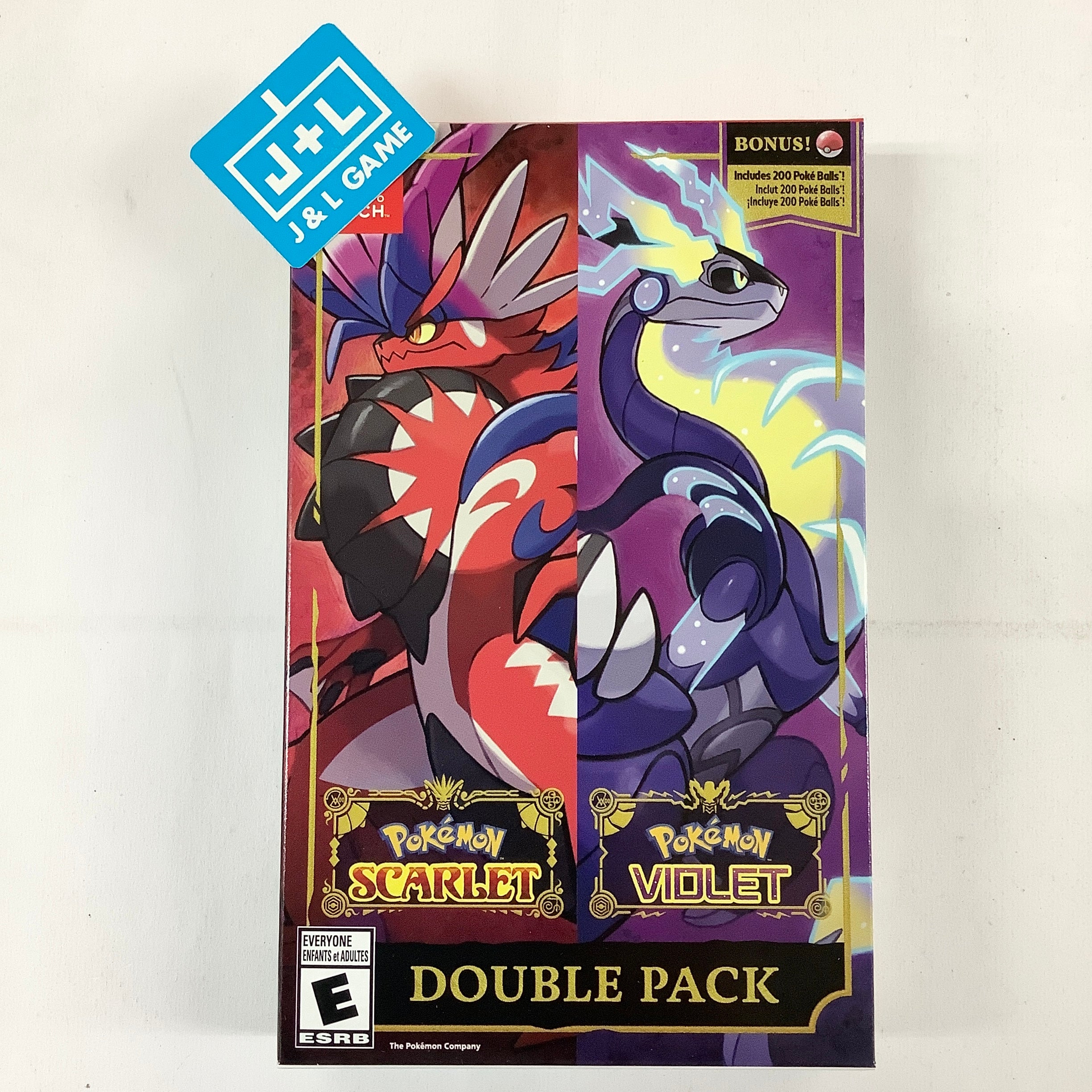 Pokemon Scarlet and Violet deals Double Pack for Nintendo Switch