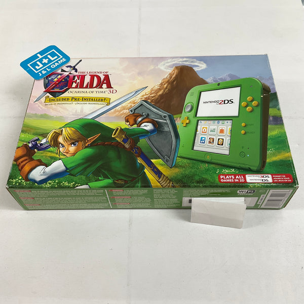 Nintendo 2DS Legend of Zelda Ocarina of Time 3D Green Console for sale  online